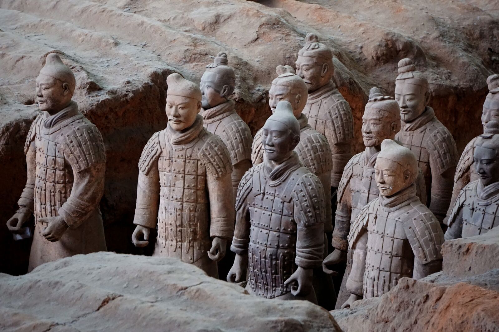 Sony E 55-210mm F4.5-6.3 OSS sample photo. Terracotta army, terracotta warriors photography