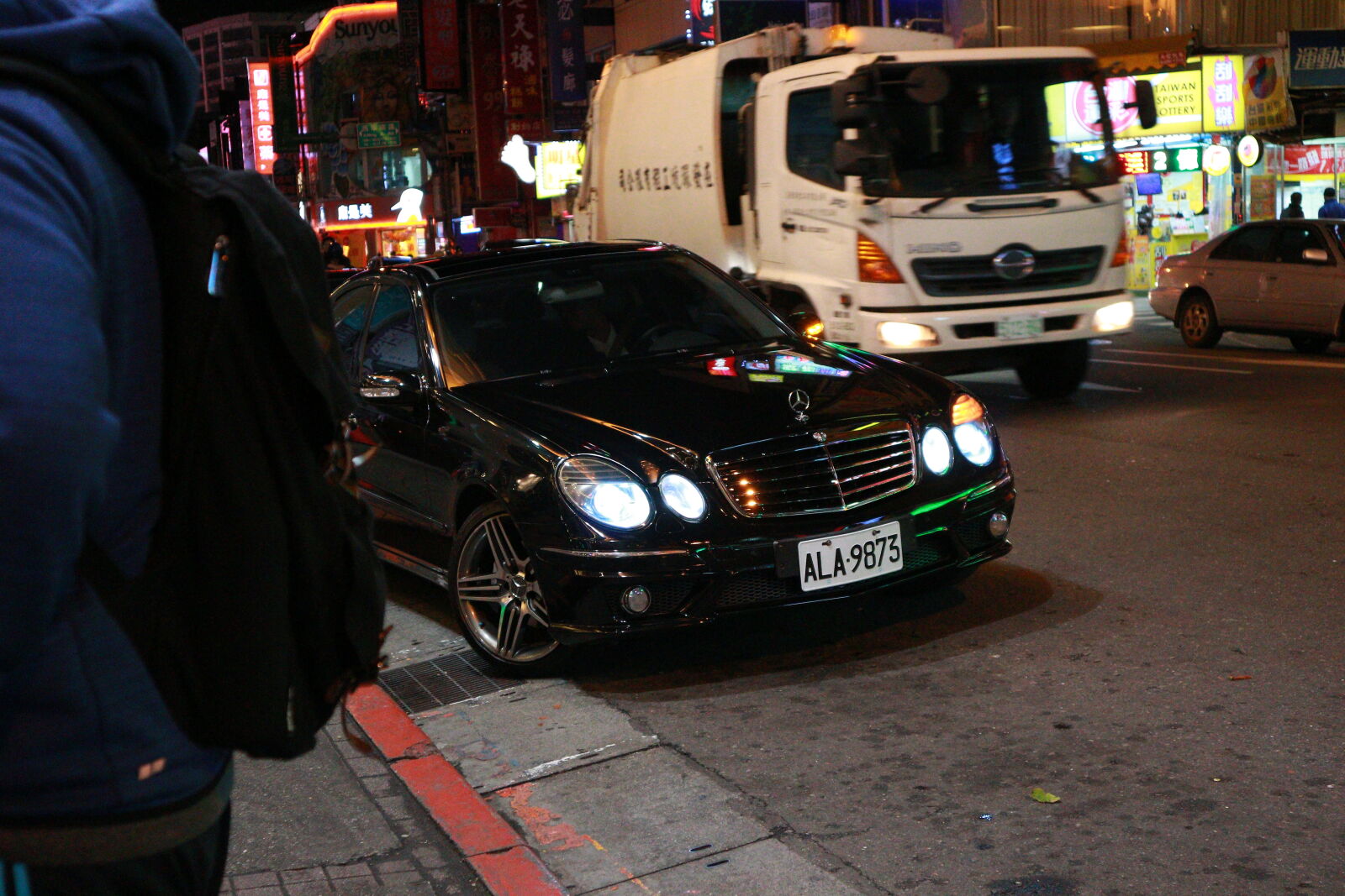 Canon EOS M sample photo. Man, driving, car, in photography