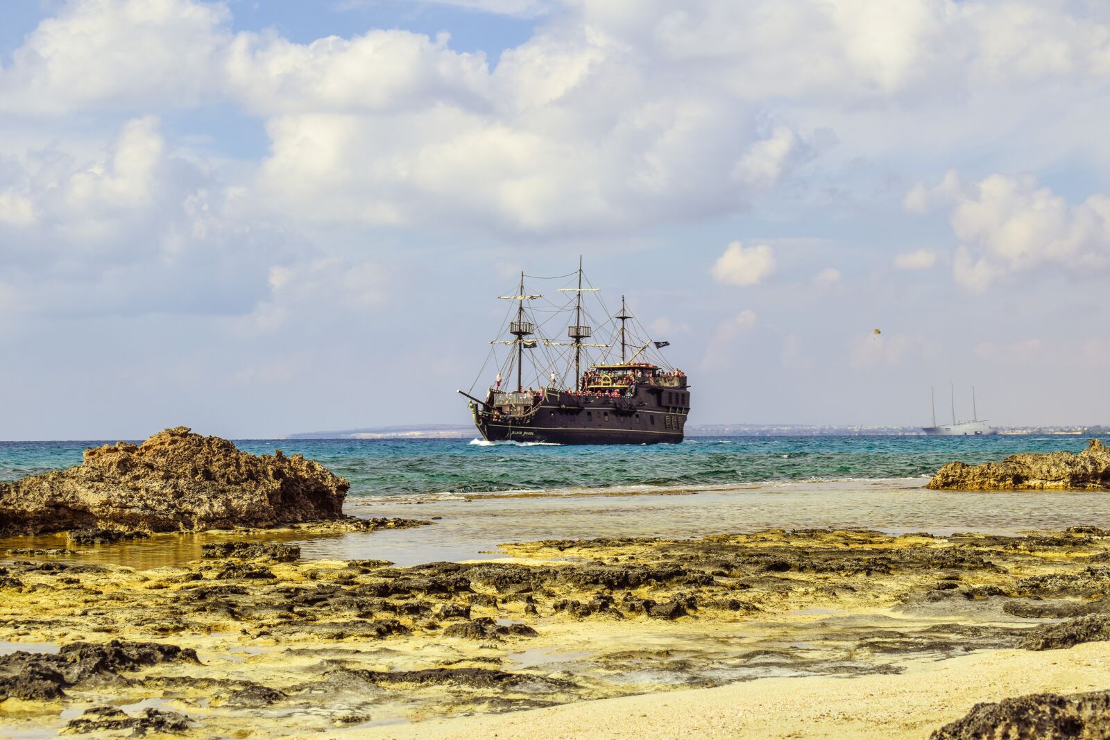 Nikon D3300 sample photo. Rocky coast, sea, sky photography