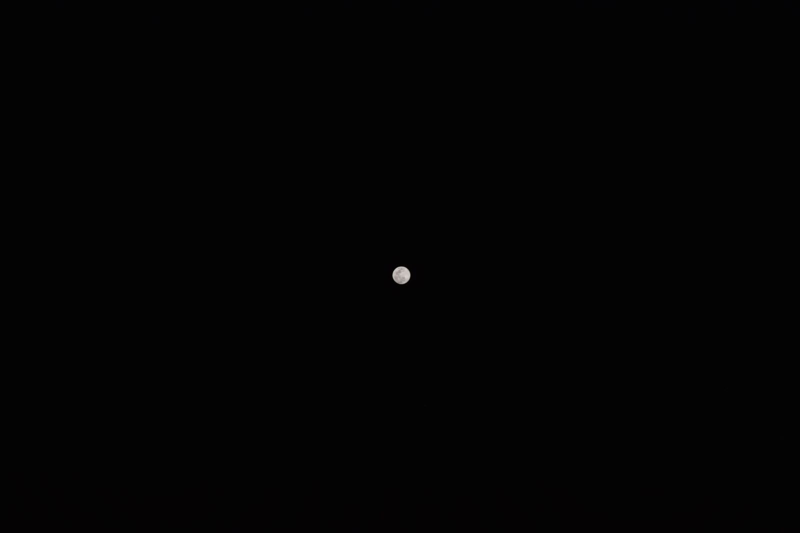 Nikon D3300 sample photo. Moon, dark night, night photography