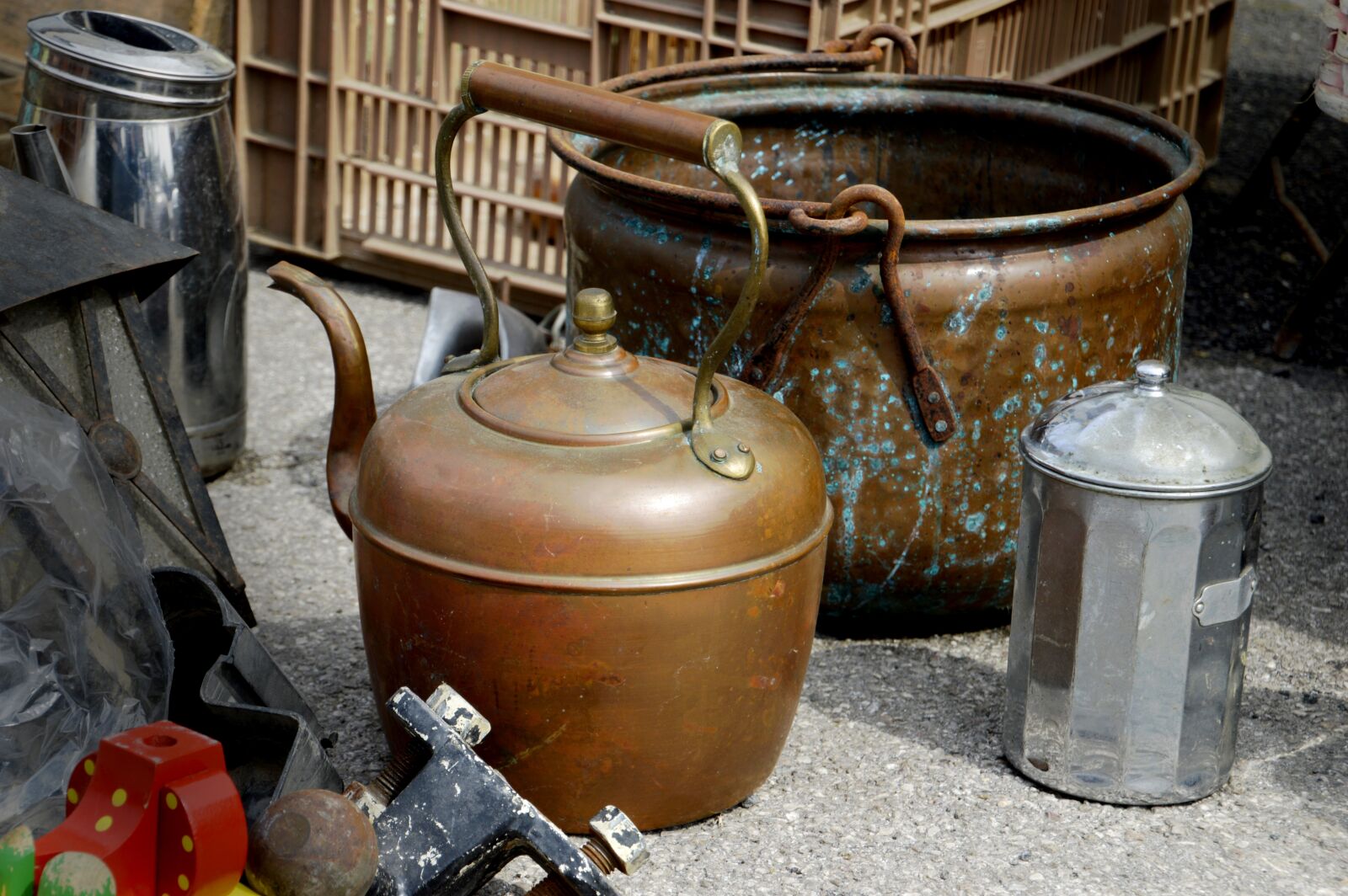 Nikon D3200 sample photo. Container, at the age photography