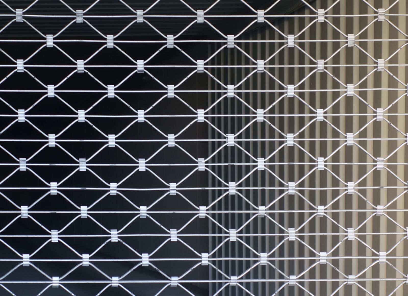 Sony Cyber-shot DSC-RX100 II sample photo. Rolling grilles, garage, metal photography