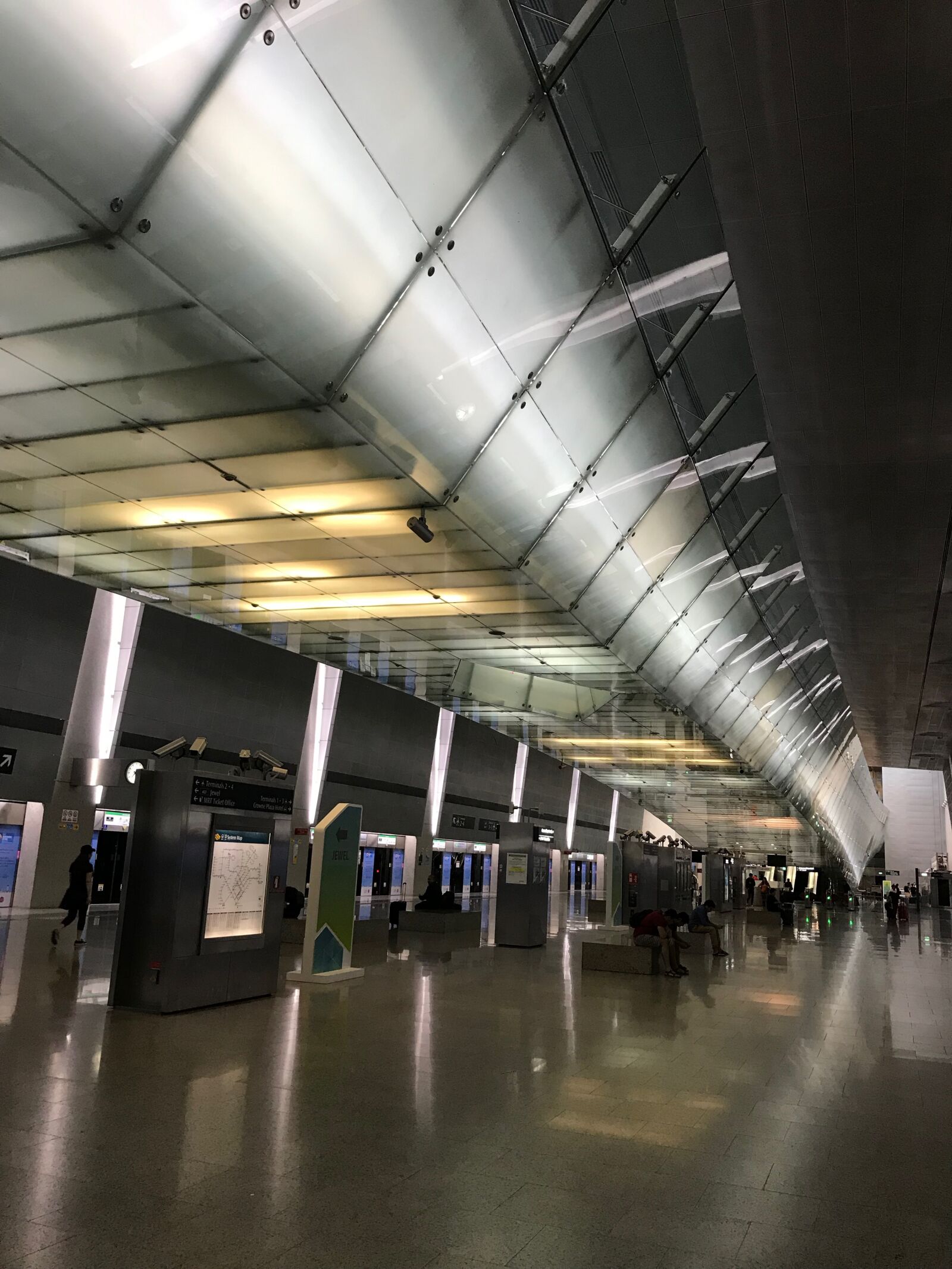 Apple iPhone 7 Plus sample photo. Mrt station, singapore, changi photography