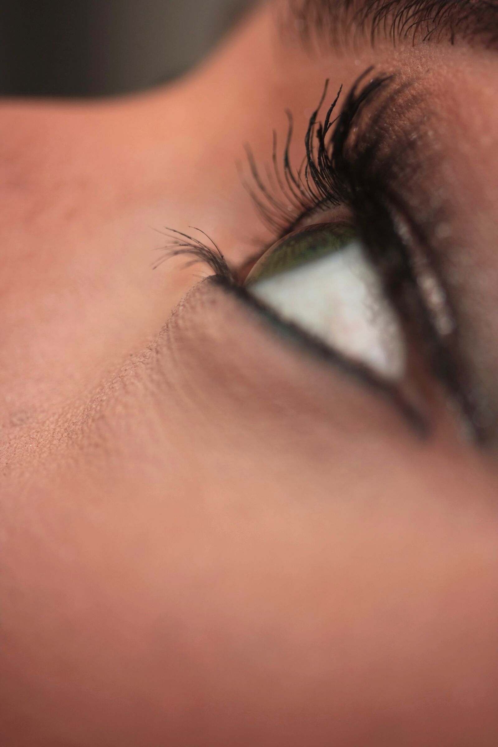 Canon EOS 40D sample photo. Eye, eyelash, make-up photography