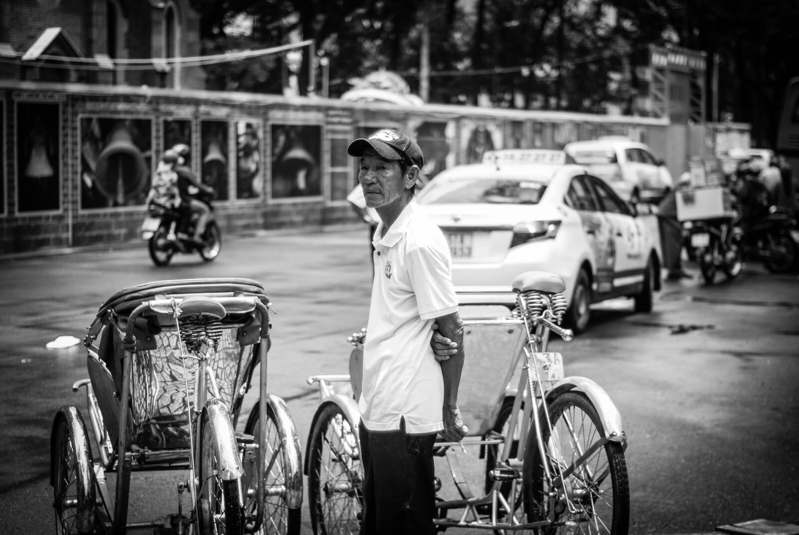 Nikon D80 sample photo. Old, men, homelessness photography