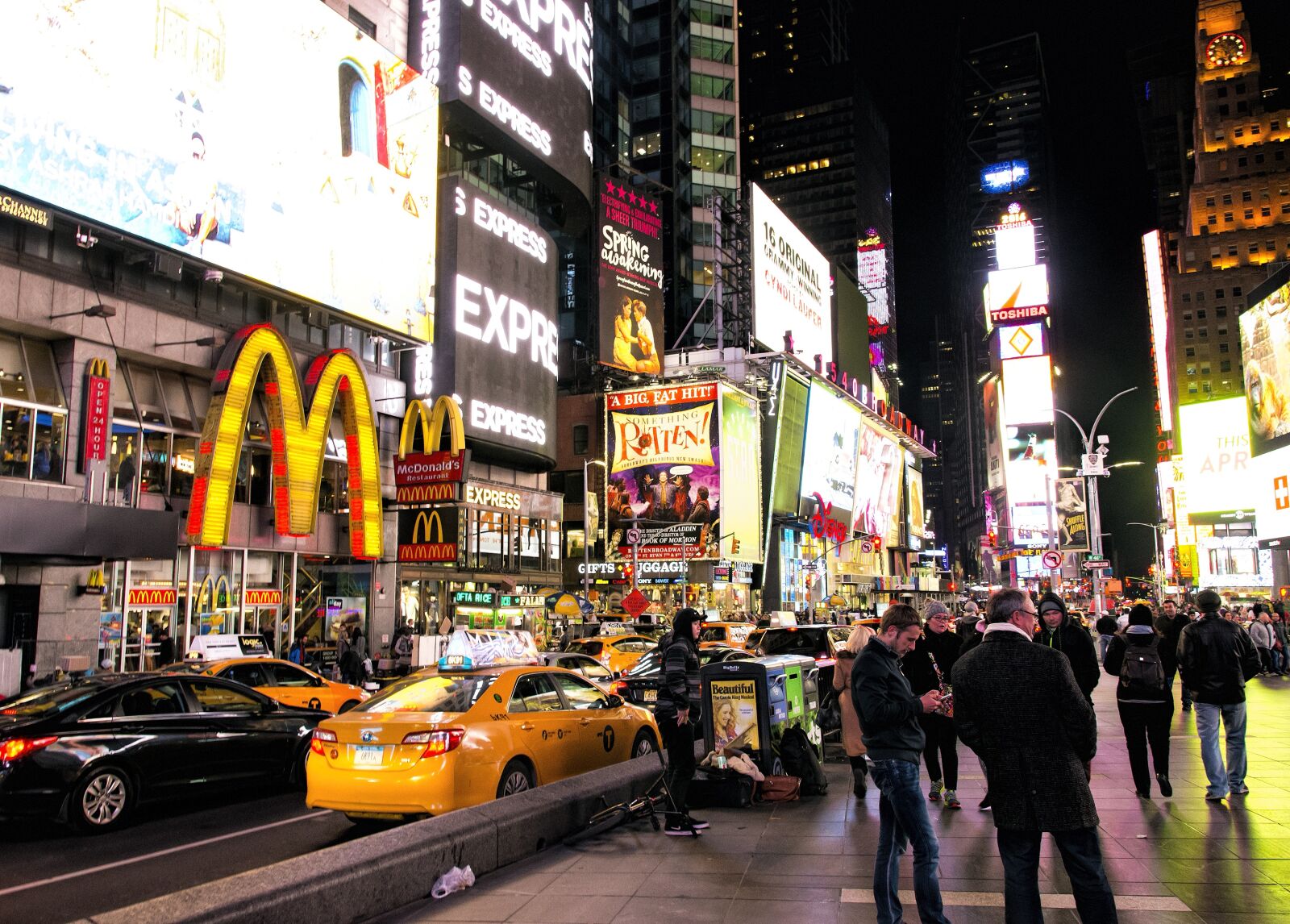 Nikon D7200 sample photo. Times square, new york photography