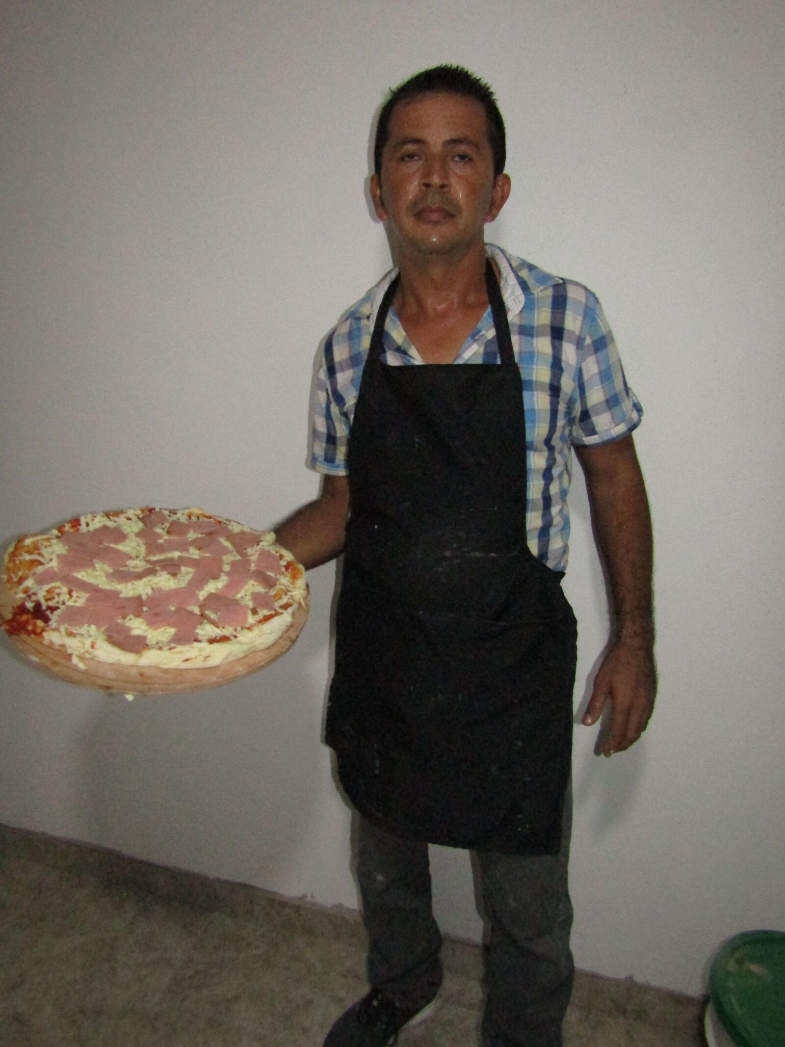 Canon PowerShot SX410 IS sample photo. Pizza, food, kitchen photography
