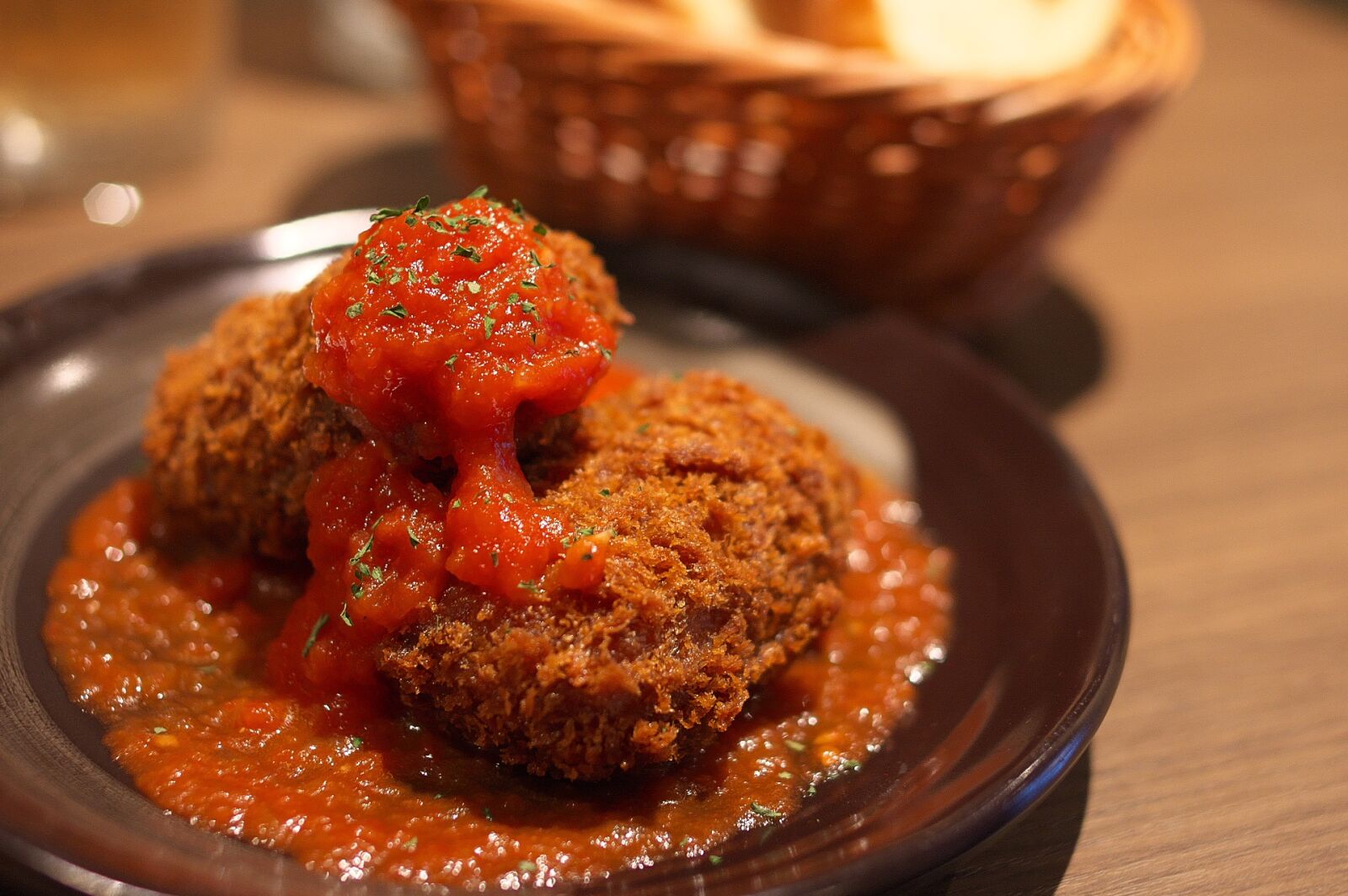 Pentax K-3 sample photo. Barta, crab cream croquette photography