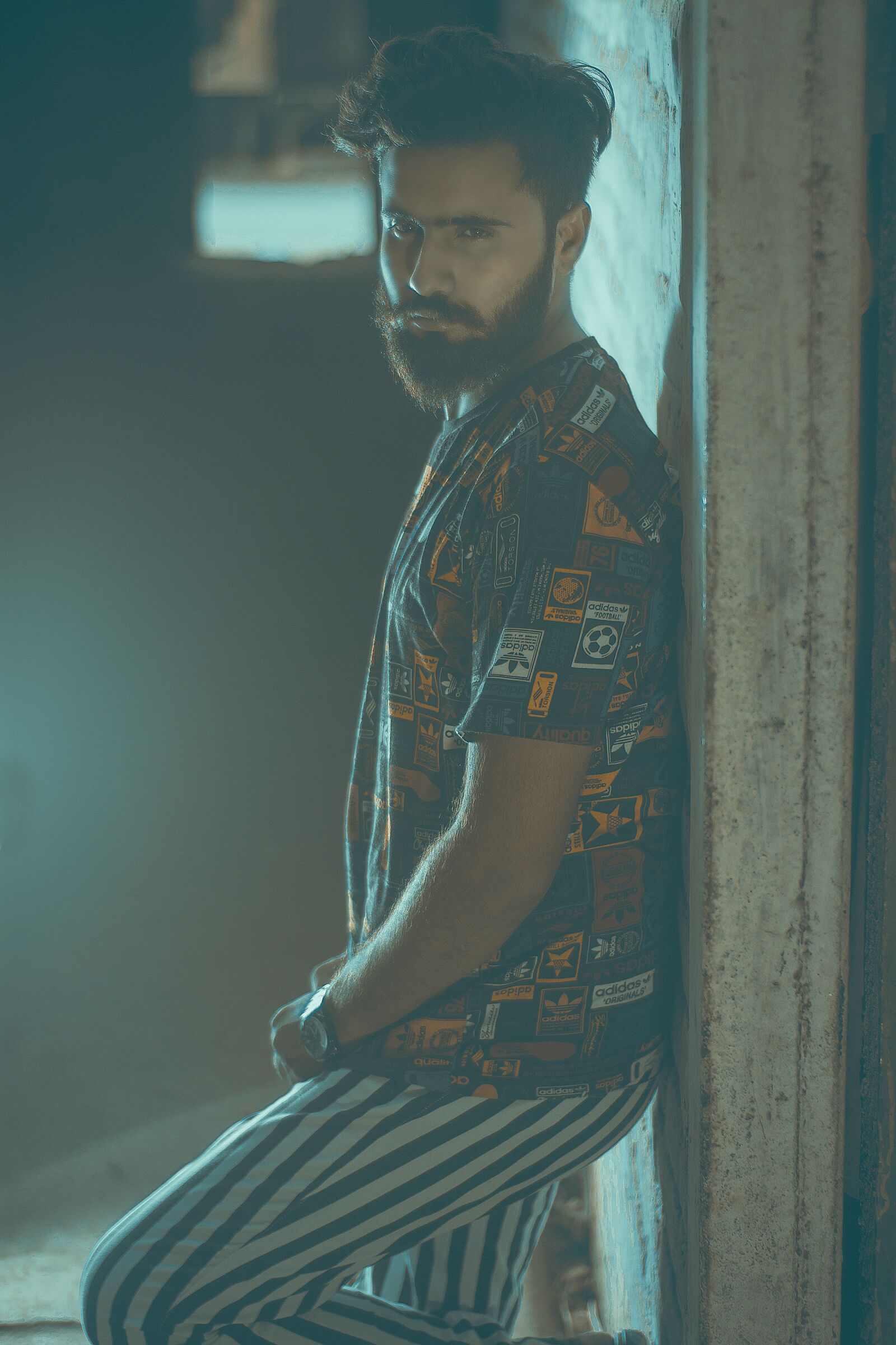 Nikon D7100 sample photo. Man, boy, doorway photography