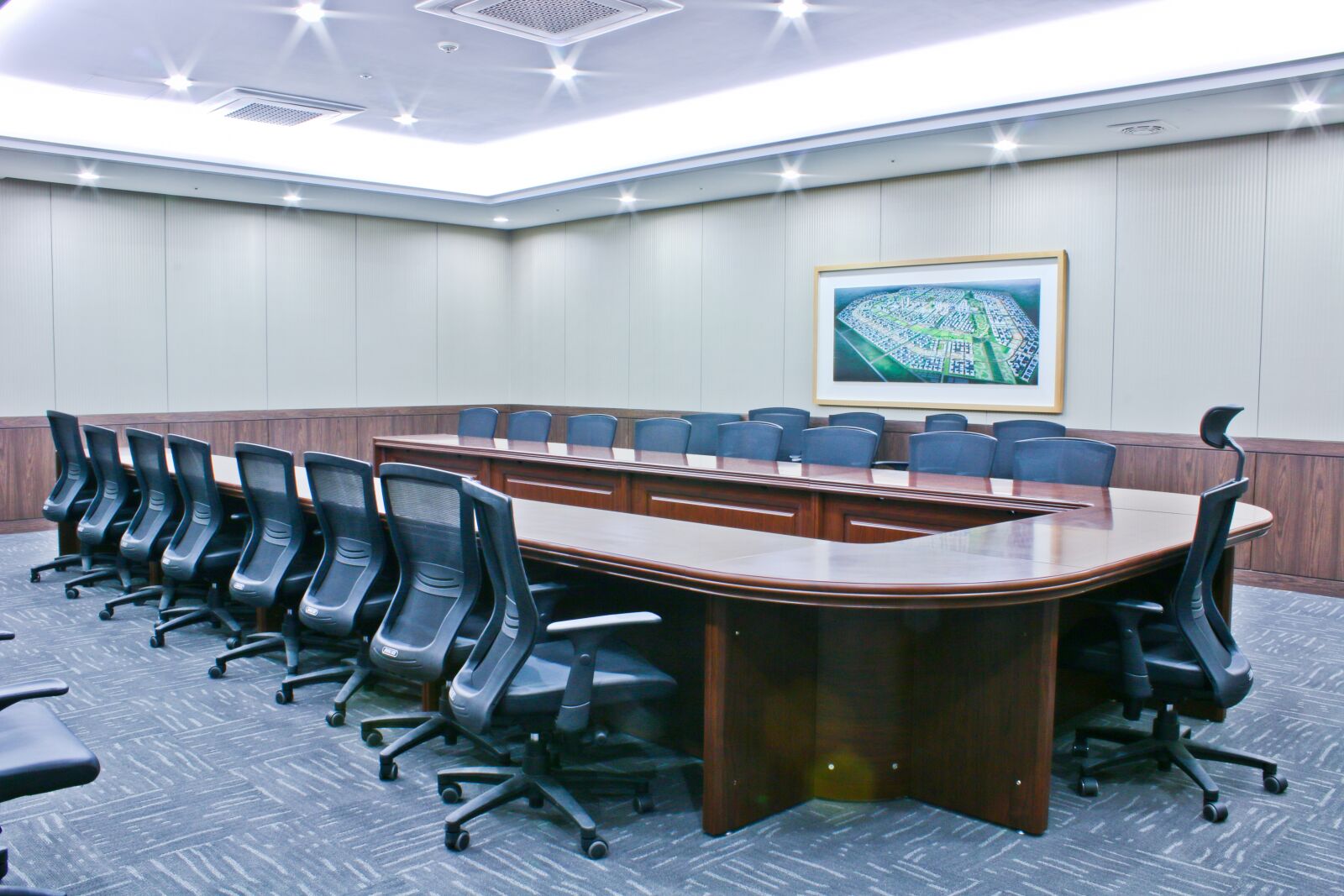 Canon EOS 70D sample photo. Architectural, meeting room, business photography