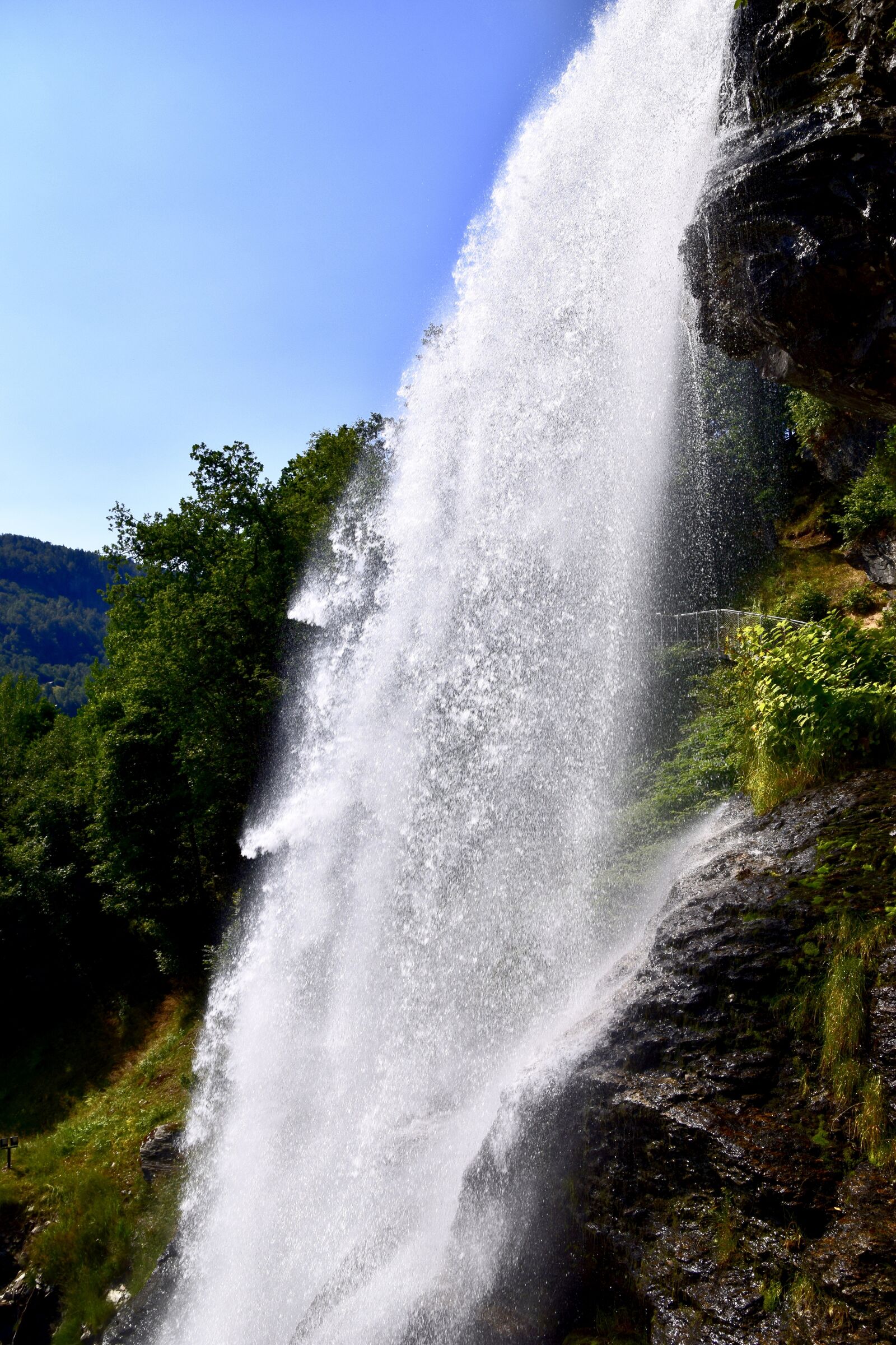 Nikon D5300 sample photo. Waterfall, blue, sparkle photography