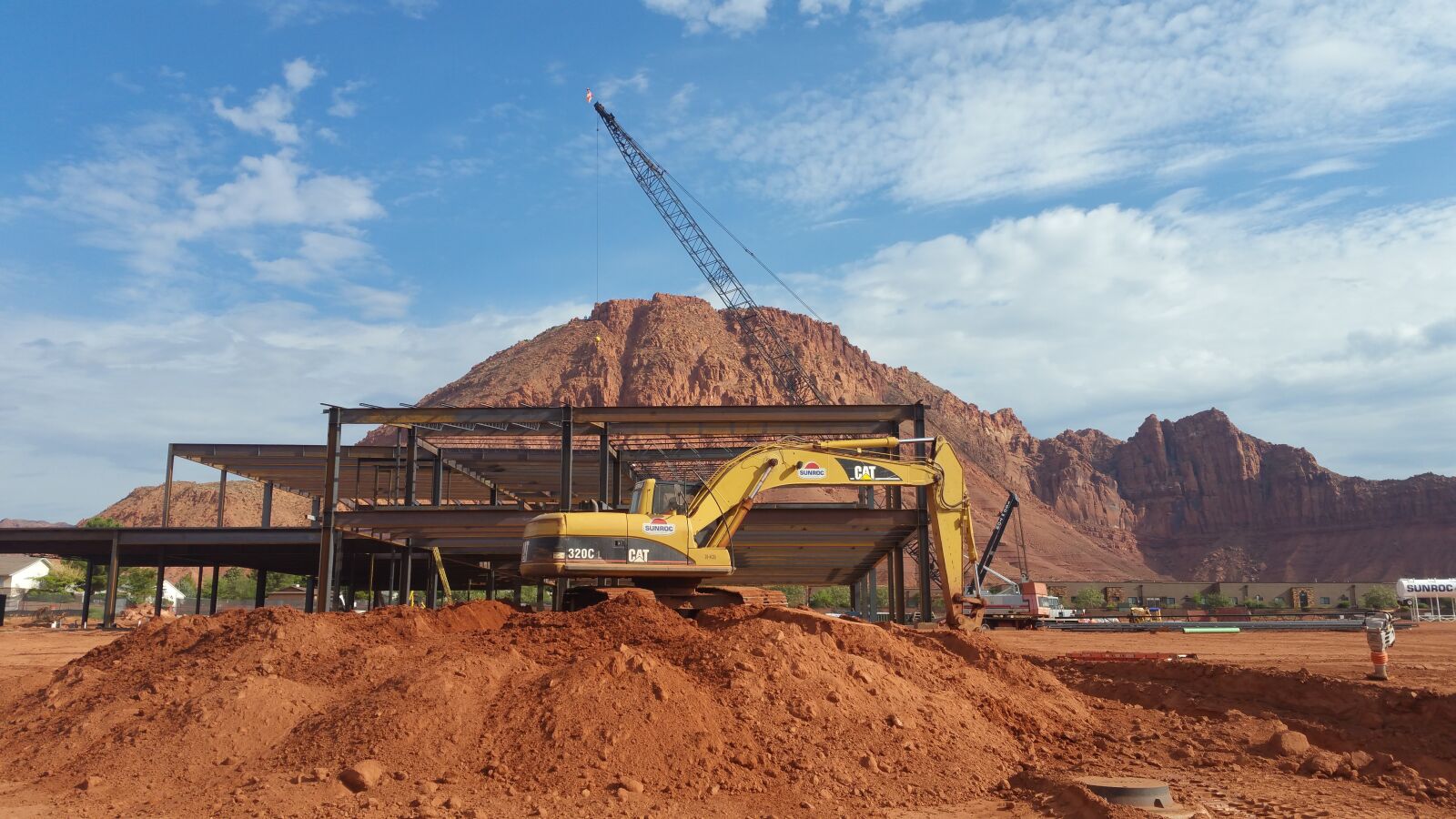 Samsung Galaxy Note4 sample photo. Southern utah, construction, utah photography