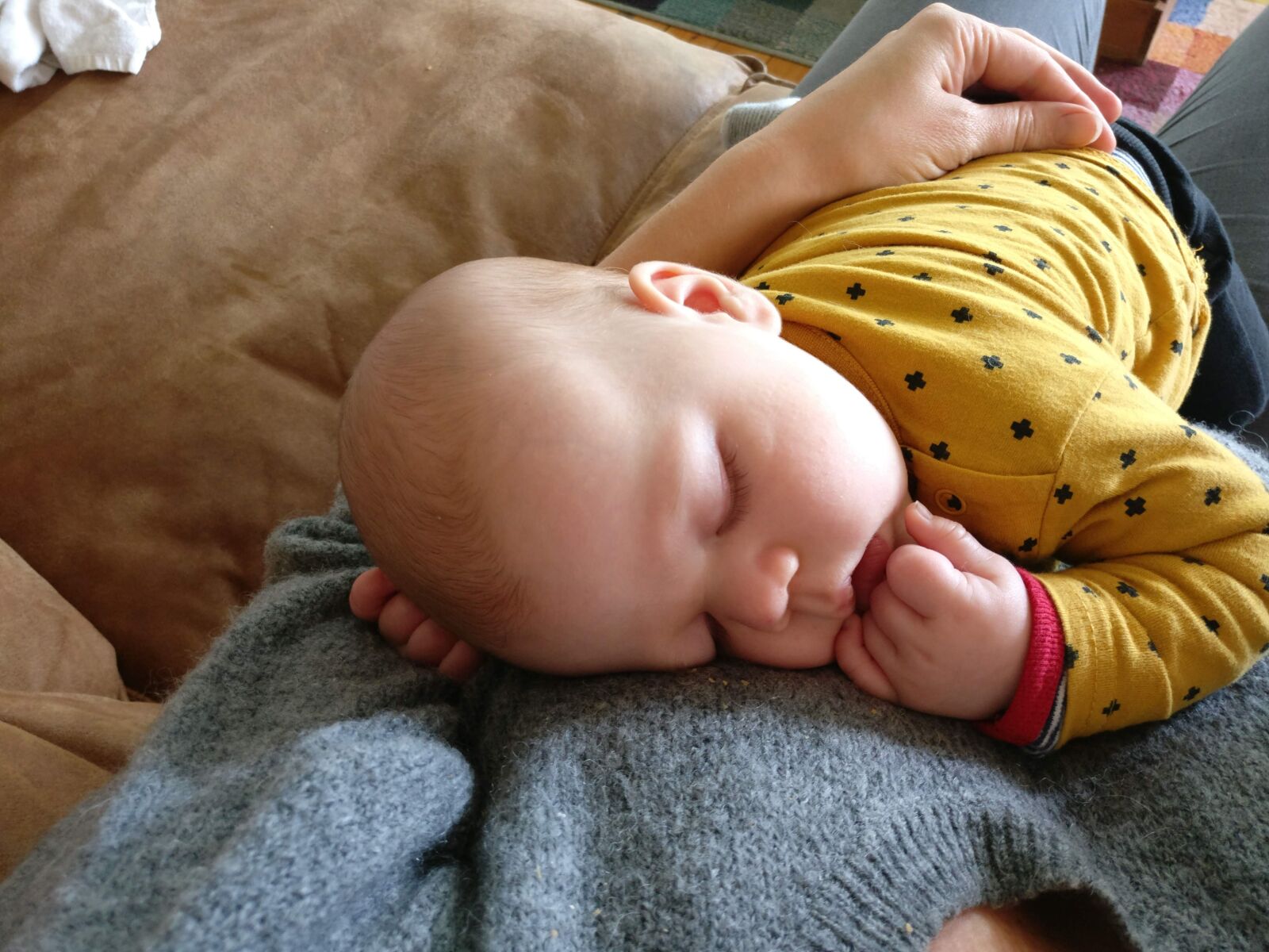 OnePlus A3003 sample photo. Baby, sleep, child photography