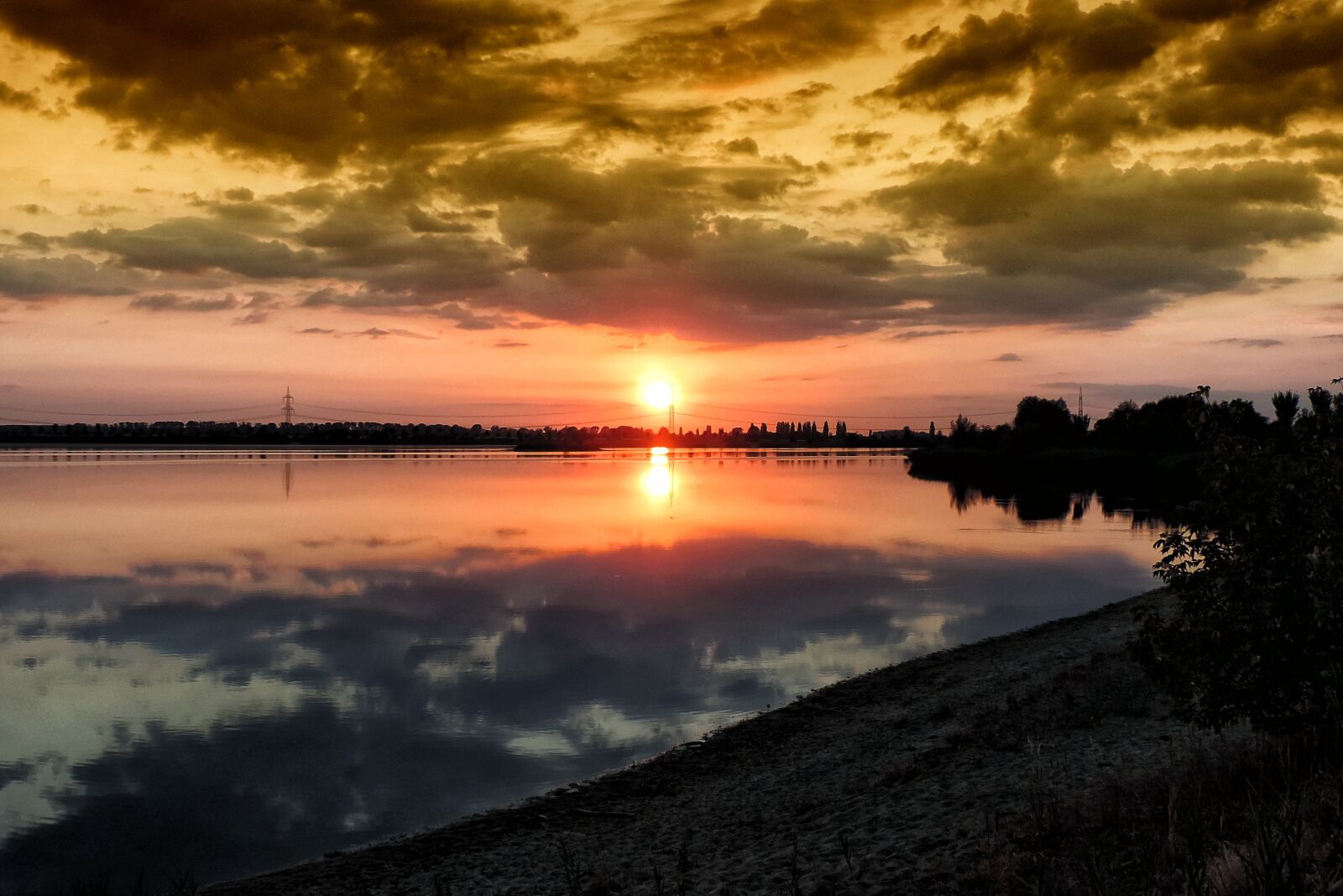 Nikon Coolpix P520 sample photo. Sunset, abendstimmung, clouds photography