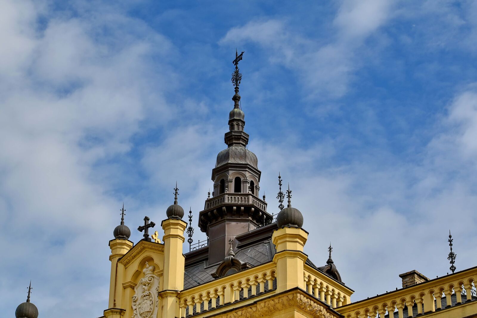 Nikon D5500 sample photo. Blue sky, handmade, tower photography