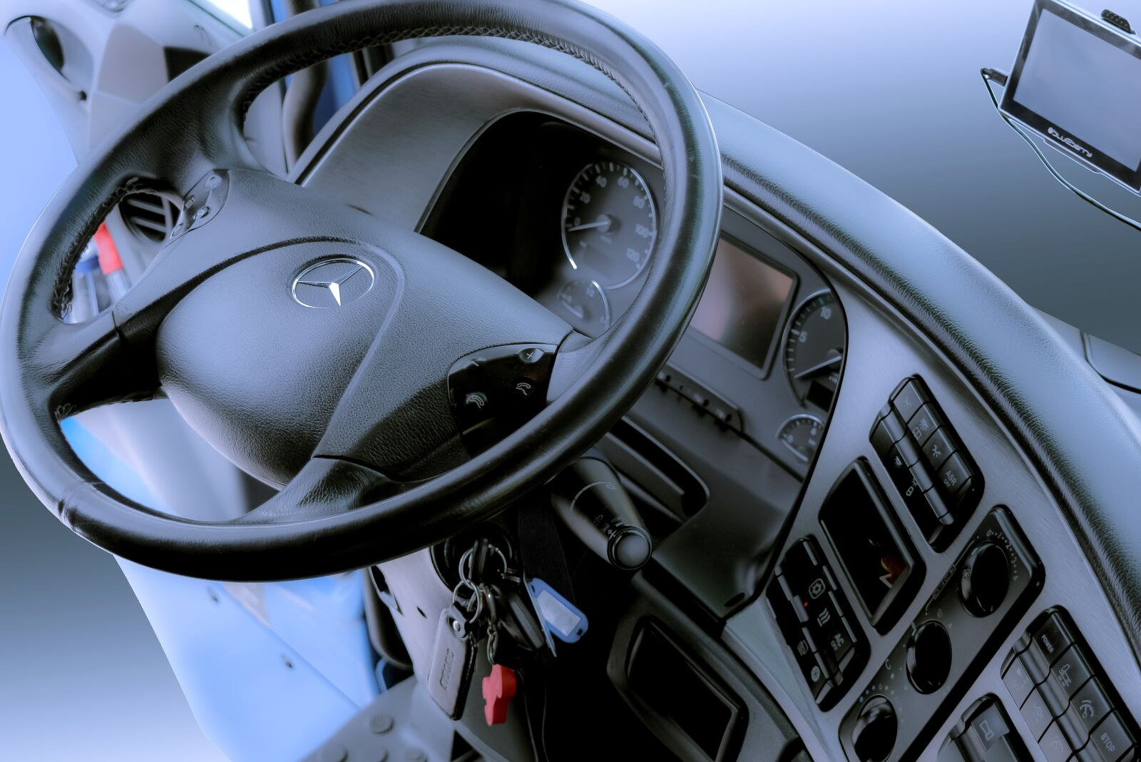 Nikon D3300 sample photo. Cabin, mercedes, truck, wheel photography