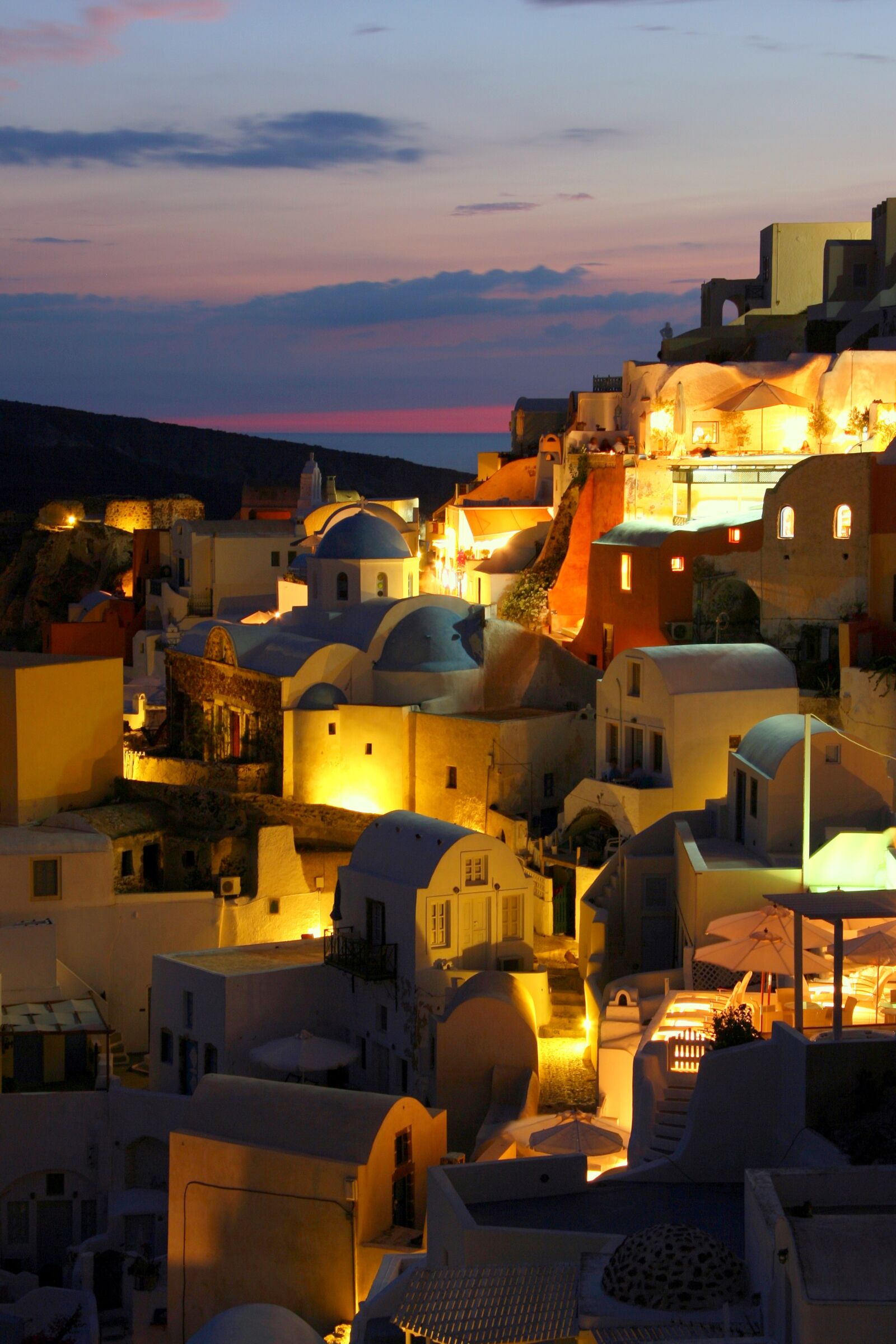Canon EOS 30D sample photo. Santorini, greek island, cyclades photography