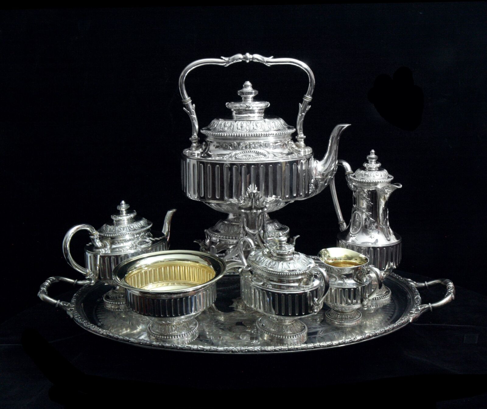 Canon EOS 350D (EOS Digital Rebel XT / EOS Kiss Digital N) sample photo. Sterling silver tableware, sterling photography