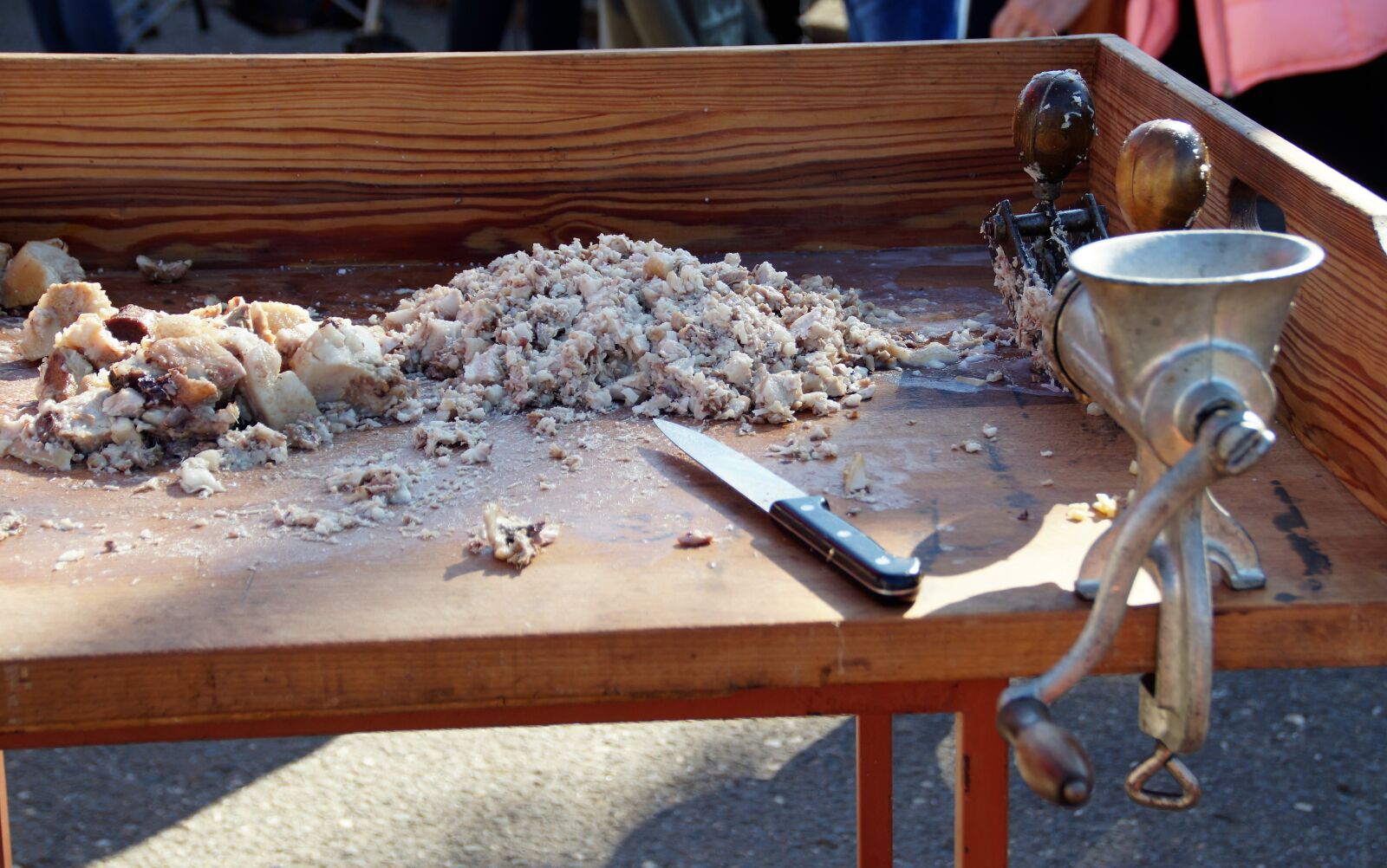 Sony SLT-A58 sample photo. Pig slaughtering, pork, feast photography