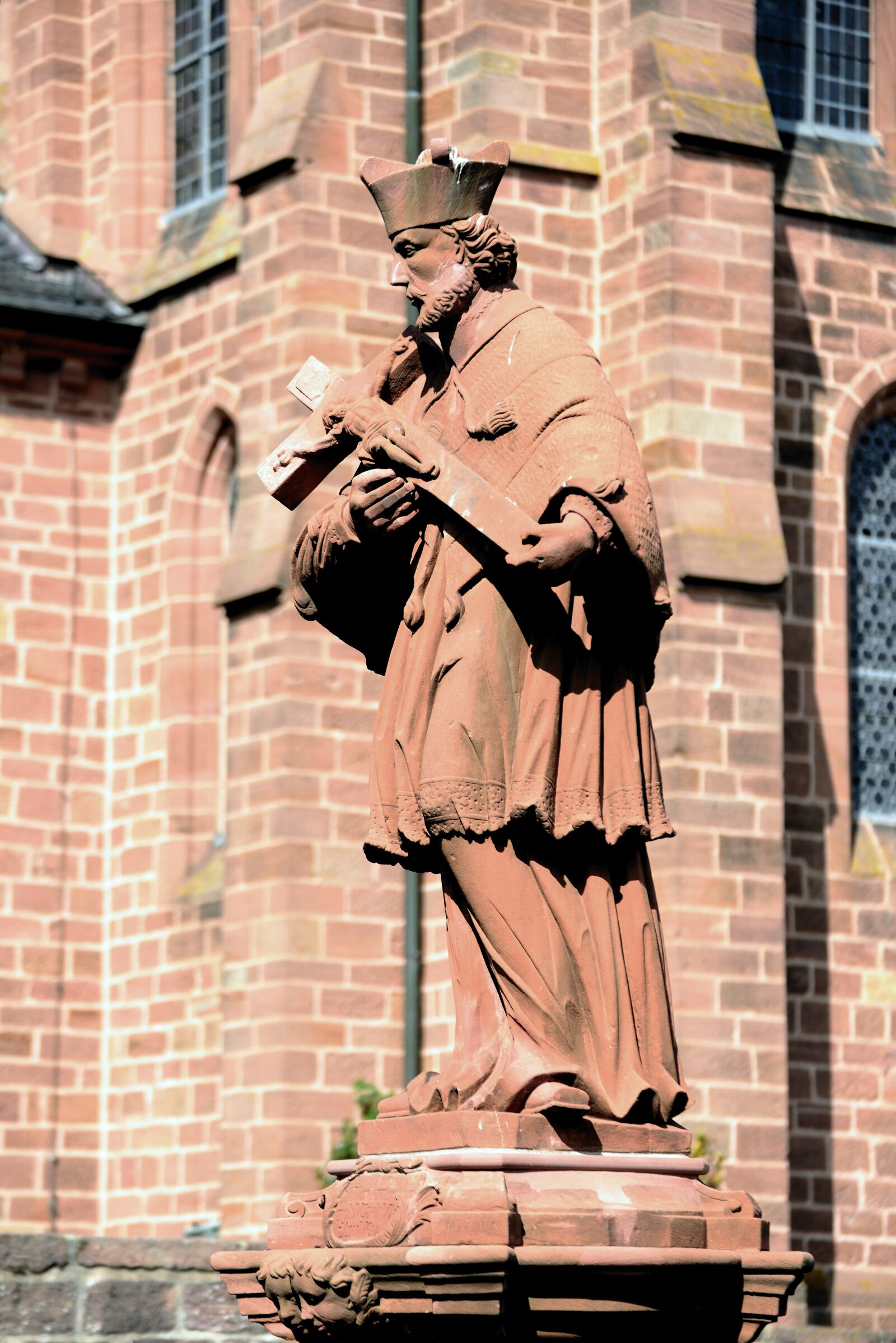 Nikon D610 sample photo. Statue, saint john of photography