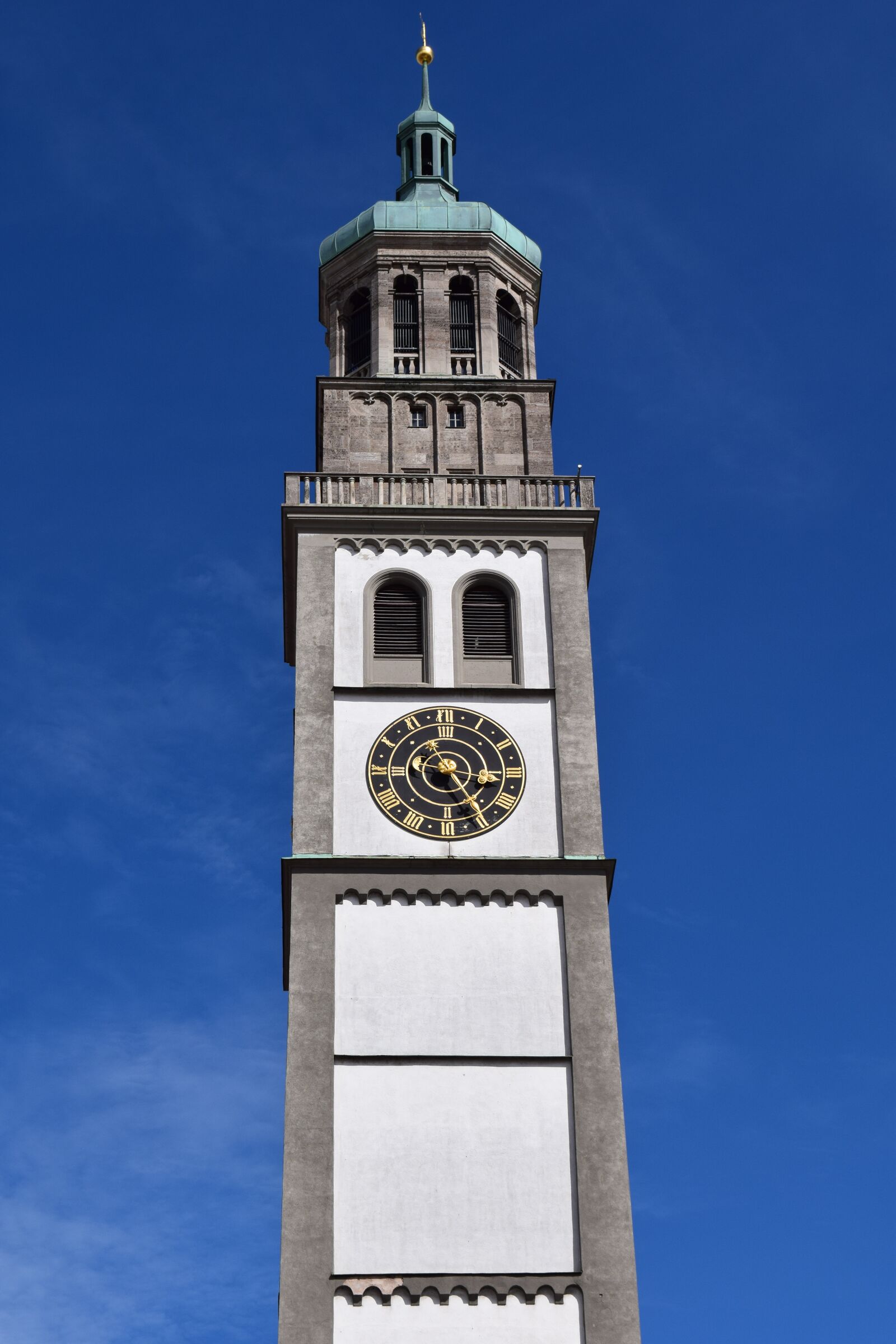 Nikon D3300 sample photo. Town hall tower, augsburg photography