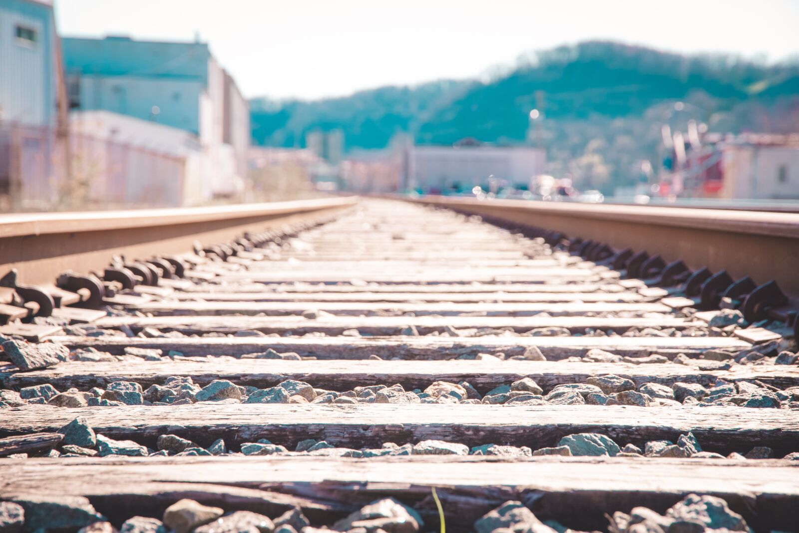 Nikon D810 sample photo. Train, railroad tracks, travel photography