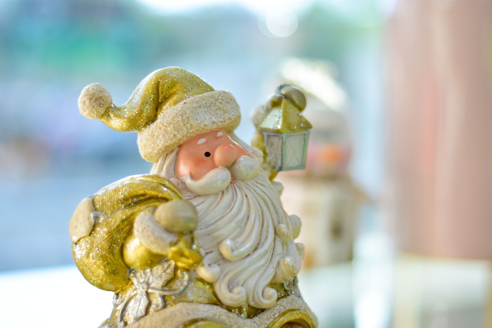 Nikon D3400 sample photo. Santa claus, christmas, ornament photography