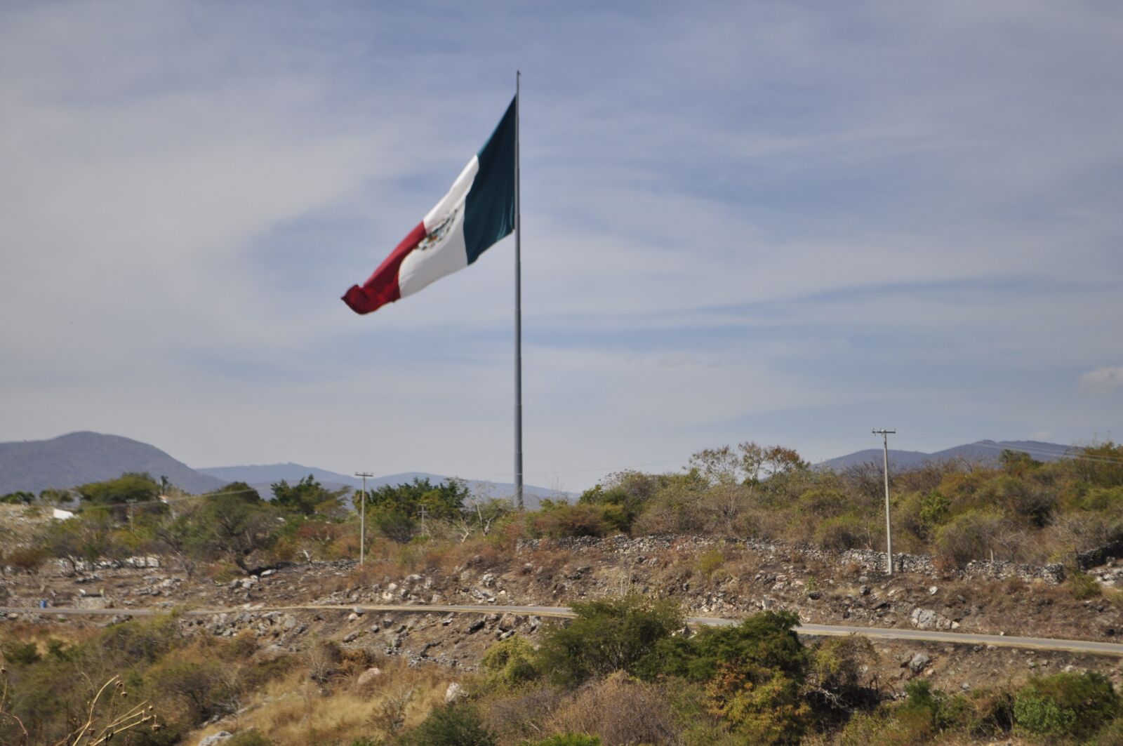 Nikon D5000 sample photo. Mexican, mexico, flag photography