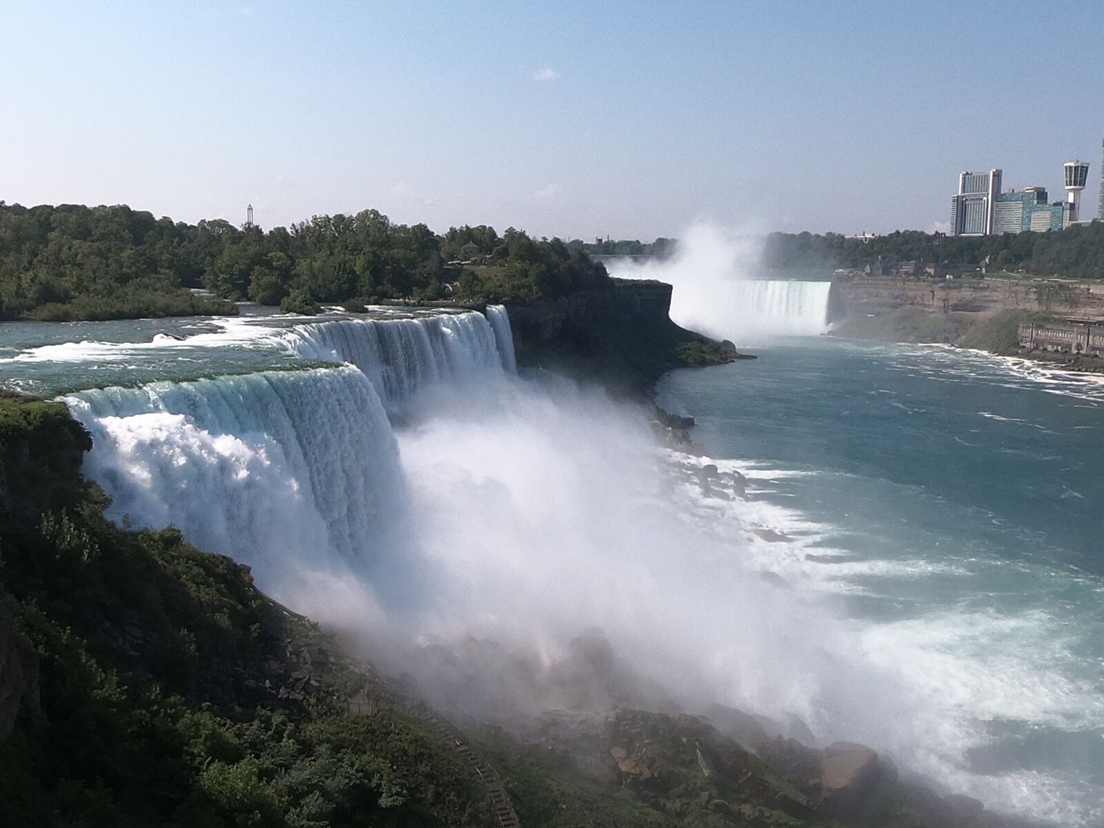 GoPro Hero6 Black sample photo. Niagara falls, waterfall, water photography