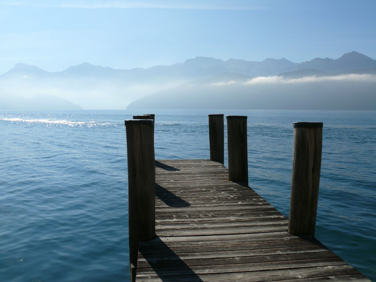 Panasonic DMC-FZ50 sample photo. Steeg, lake, switzerland photography