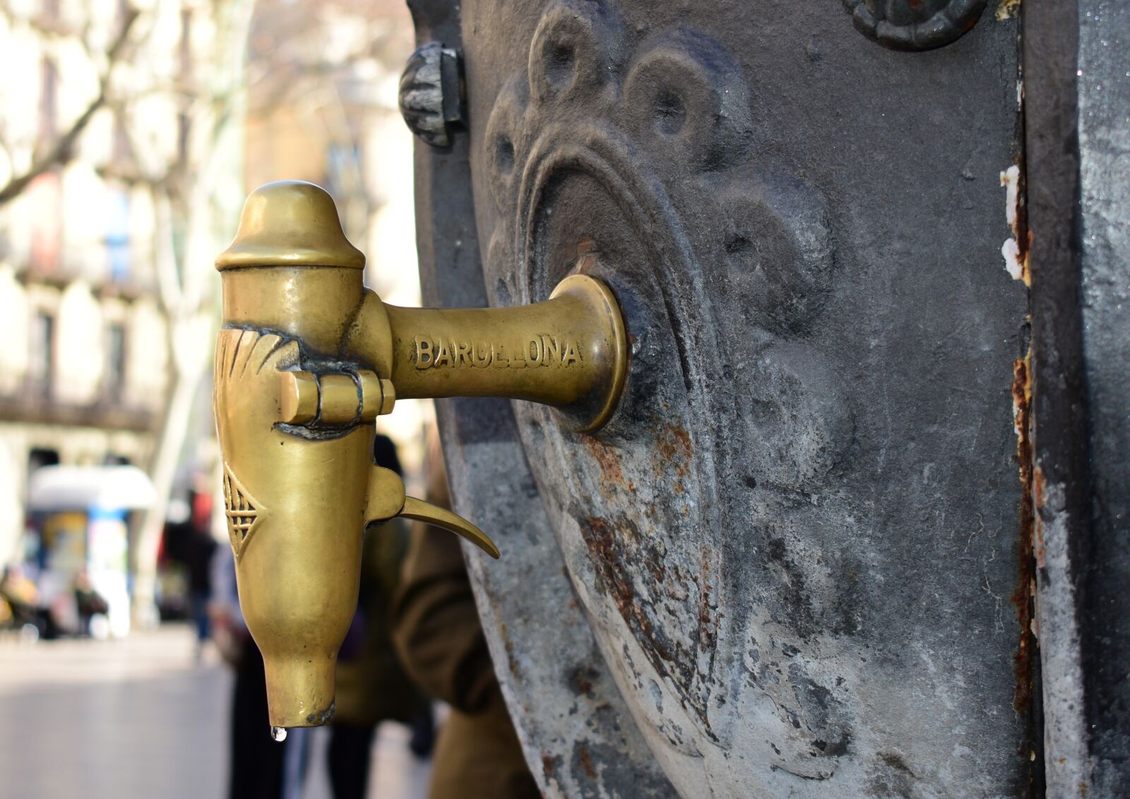 Nikon D7200 sample photo. Barcelona, fountain, architecture photography
