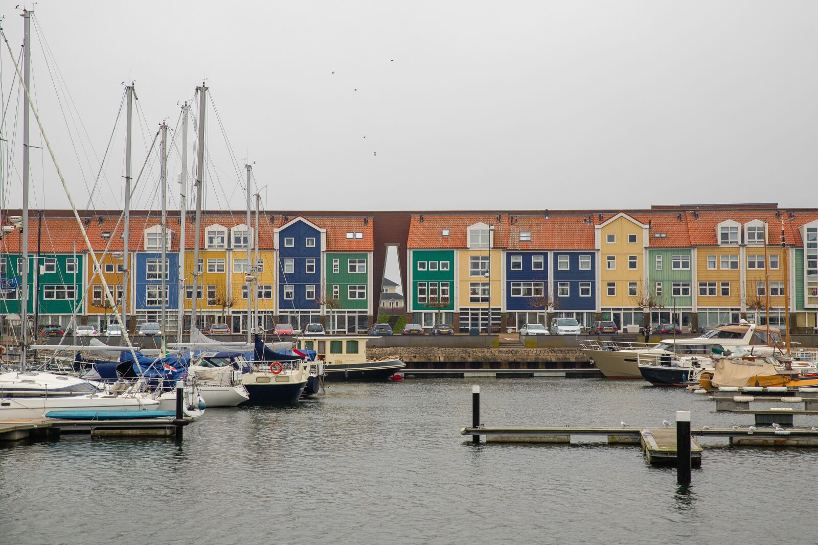 Canon EOS 6D Mark II sample photo. Port, mill, sea photography