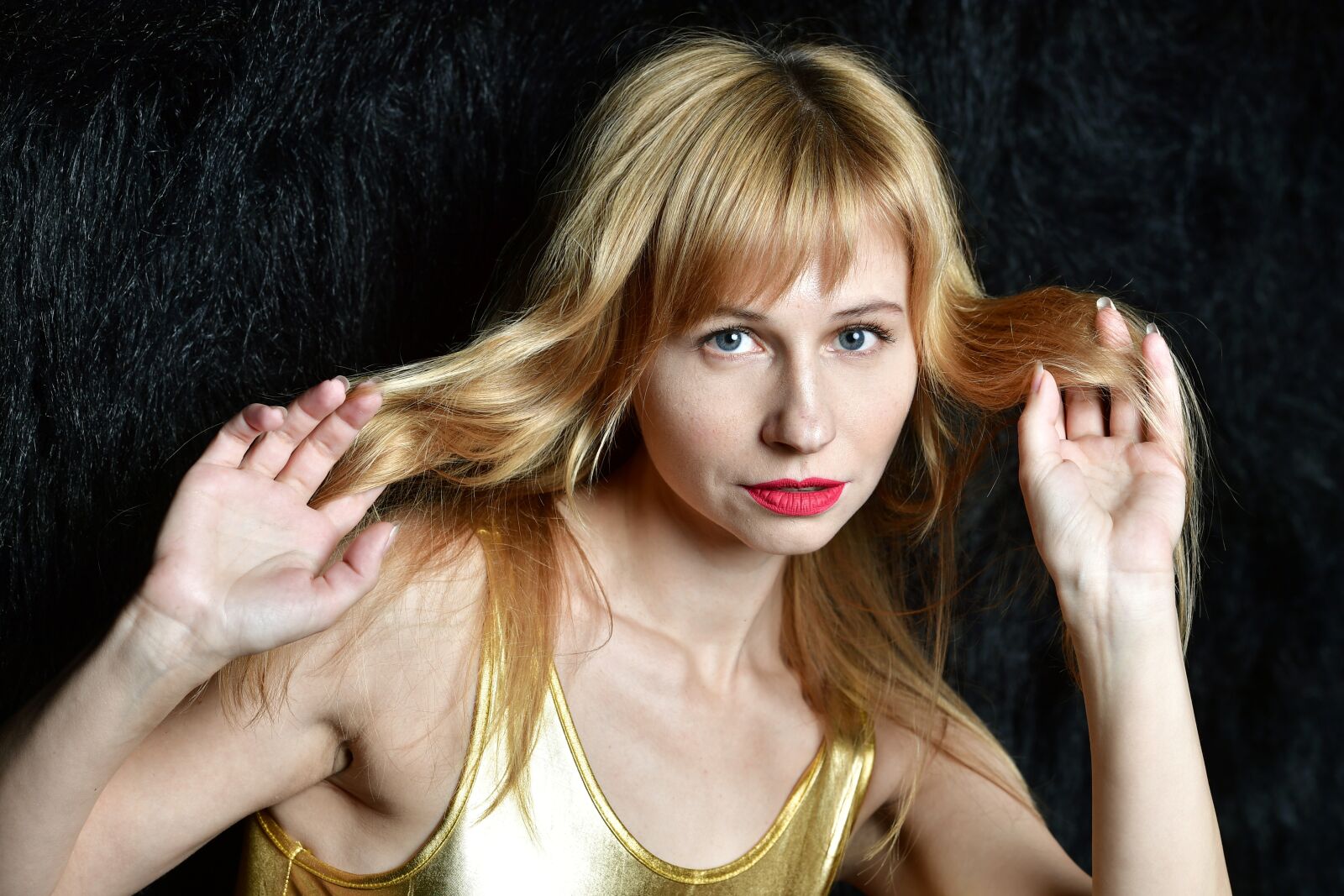 Nikon D5 sample photo. Hair, blonde, blonde hair photography