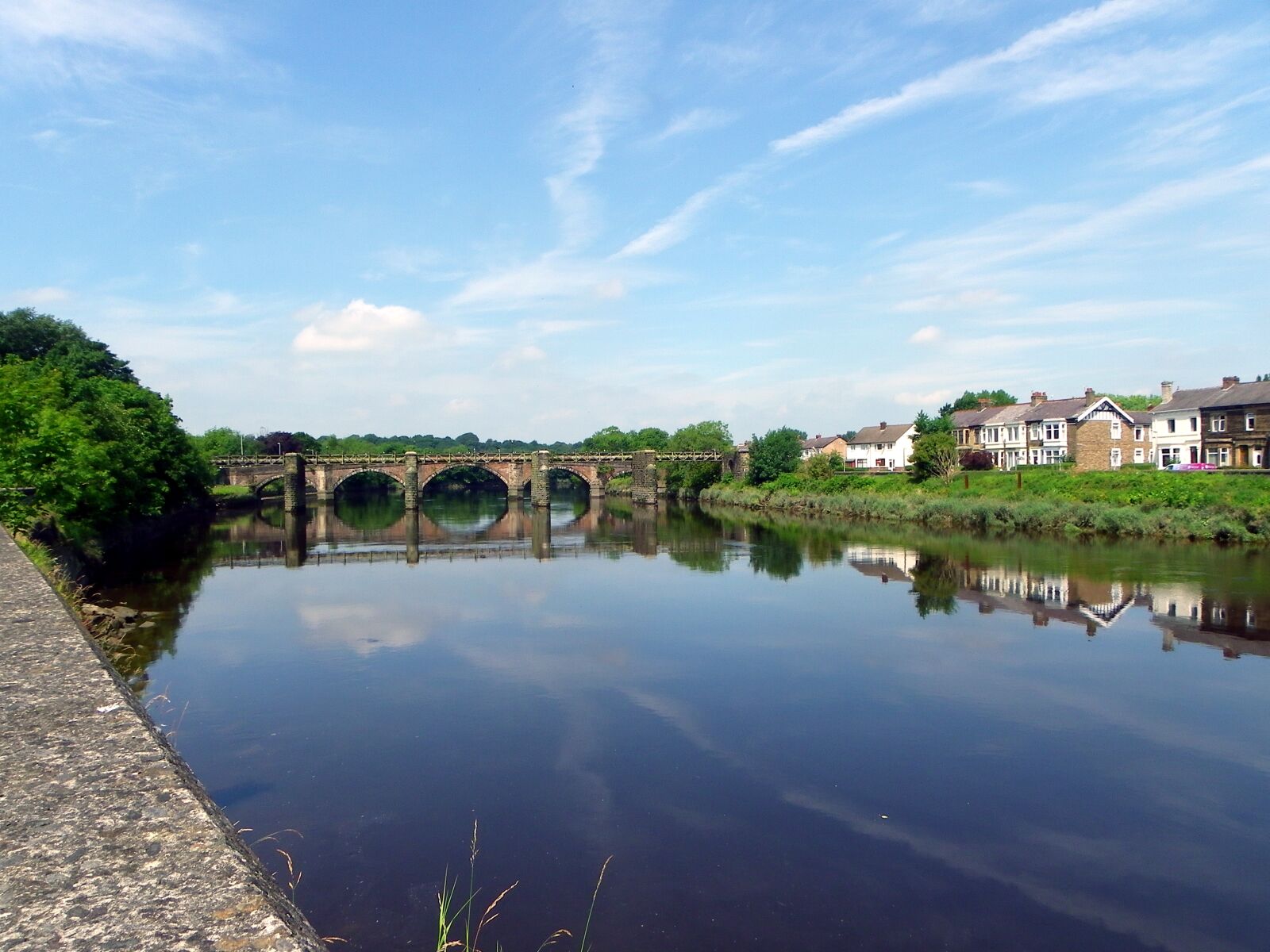 Pentax X90 sample photo. Tranquil, waters, river photography