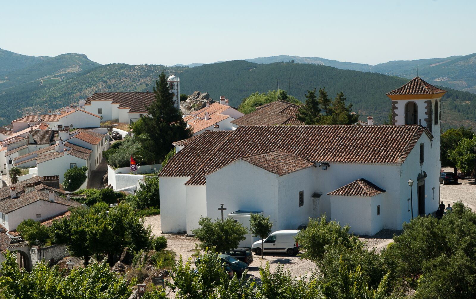 Pentax K10D sample photo. Portugal, marvão, church photography