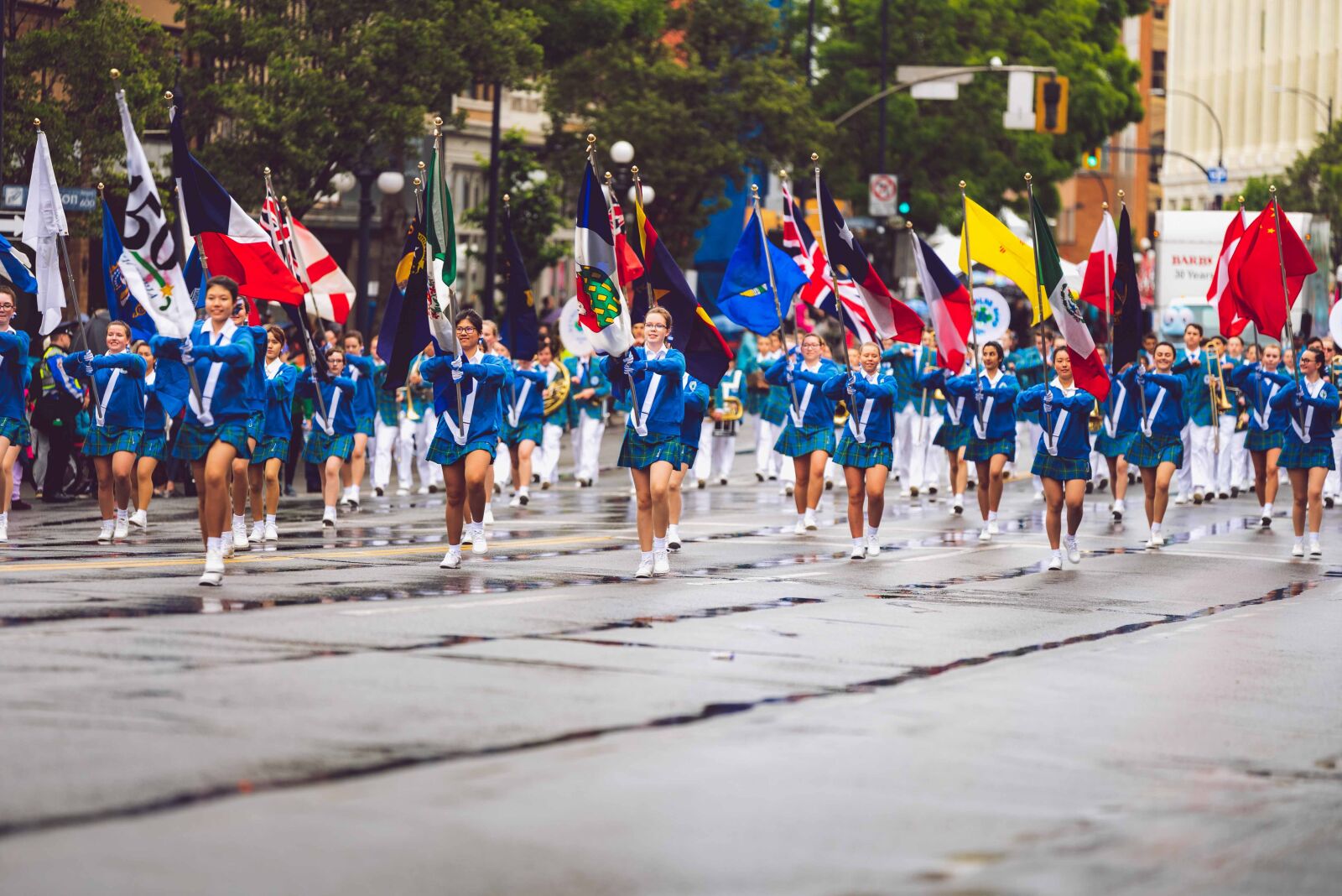 Nikon D750 sample photo. Marching band, band, school photography