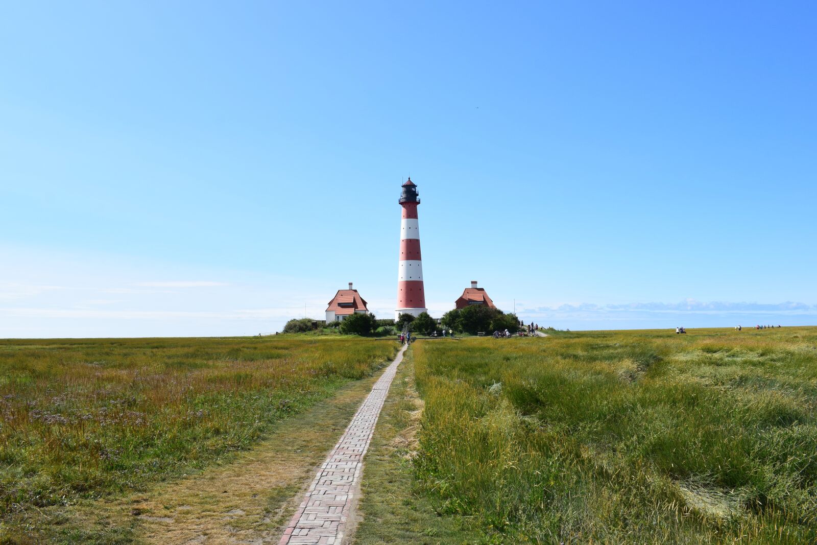 Nikon D3300 sample photo. Lighthouse, westerhever, north sea photography