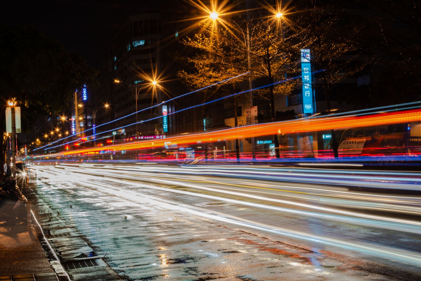 Nikon D7100 sample photo. Colors, long exposure, street photography