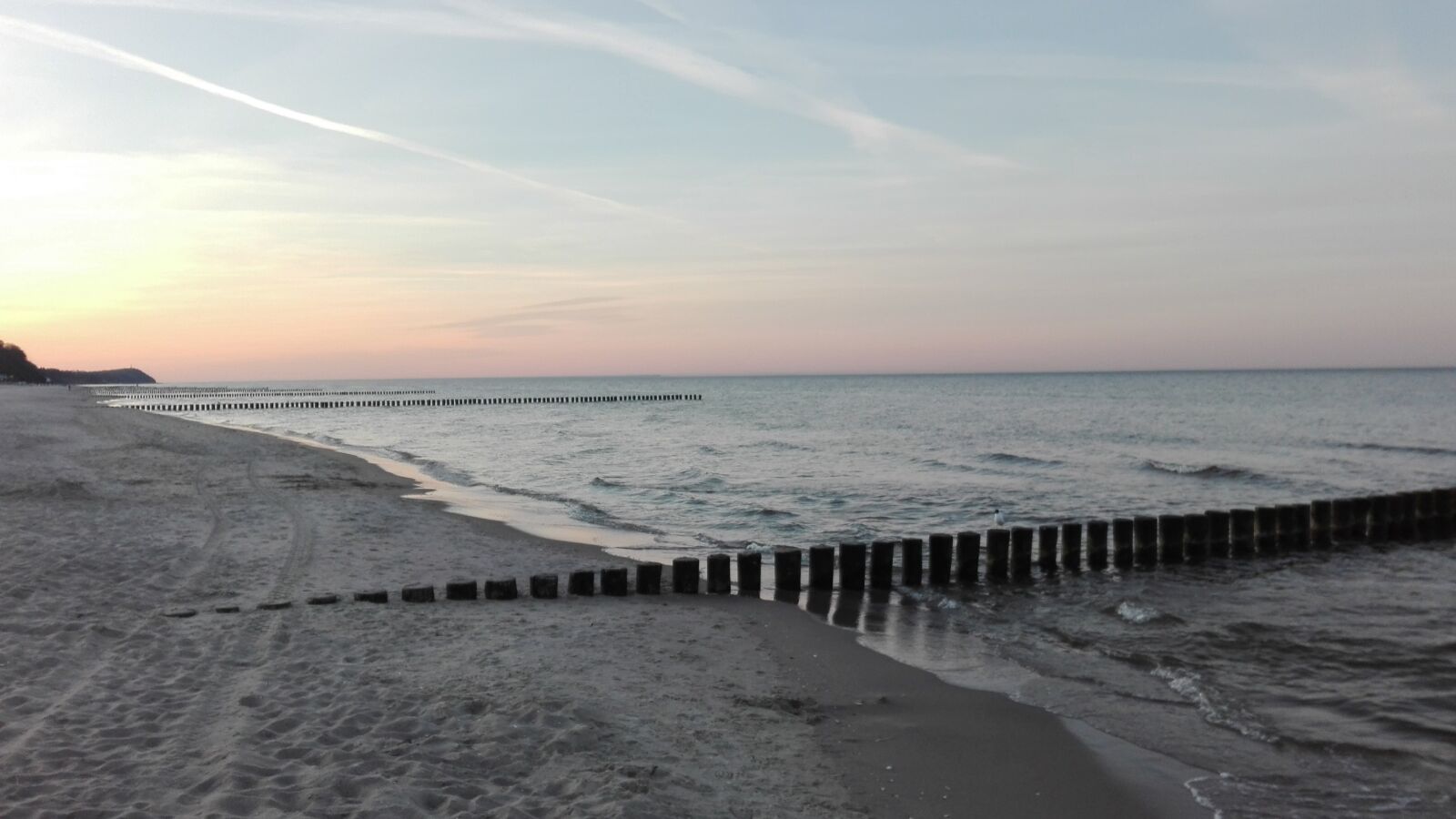 HUAWEI P8 Lite sample photo. Baltic sea, sand beach photography