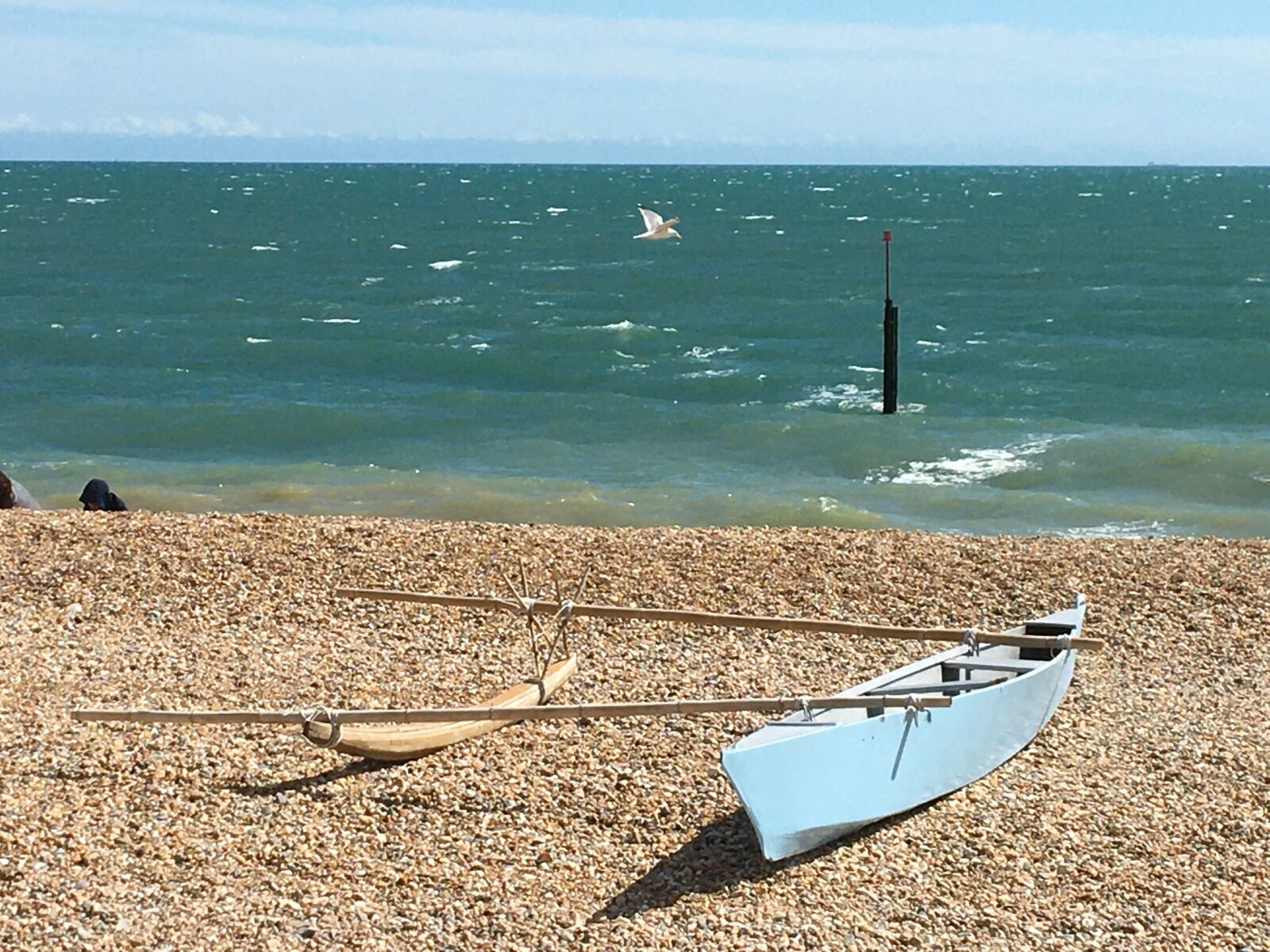 iPhone 6s back camera 4.15mm f/2.2 sample photo. Coast, beach, boat photography