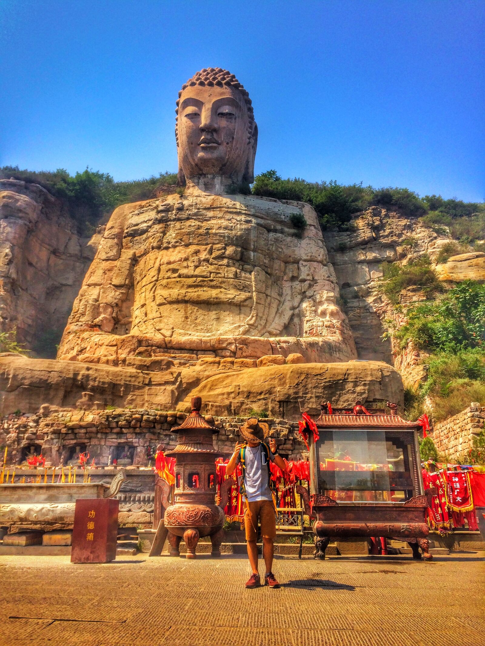 Apple iPhone 5s sample photo. Shanxi, taiyuan, monsanto buddha photography