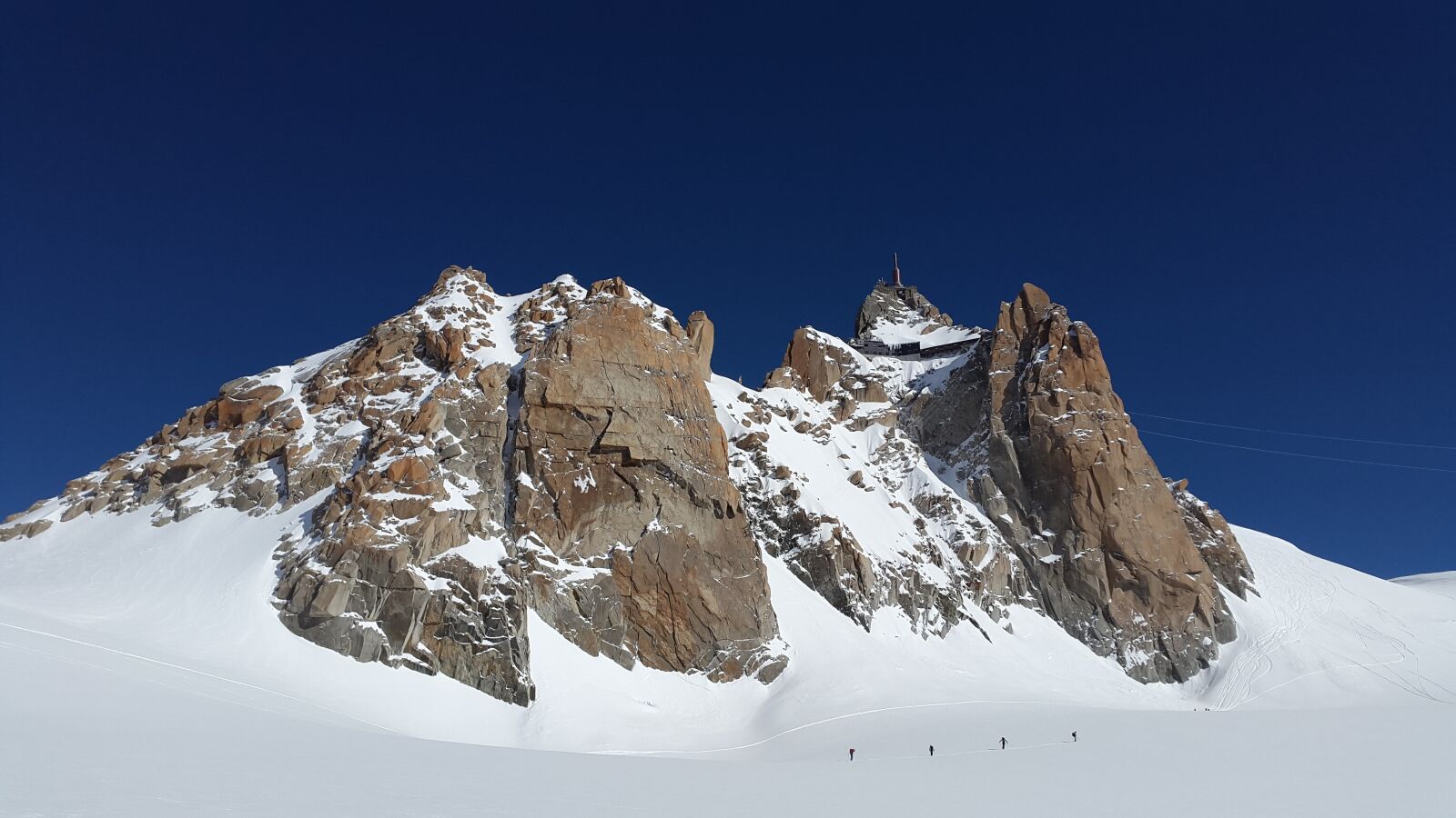 Samsung Galaxy Alpha sample photo. Aiguille du midi, chamonix photography