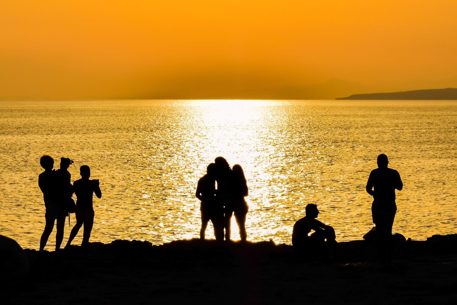 Nikon D3300 sample photo. Sunset, sun, sea photography