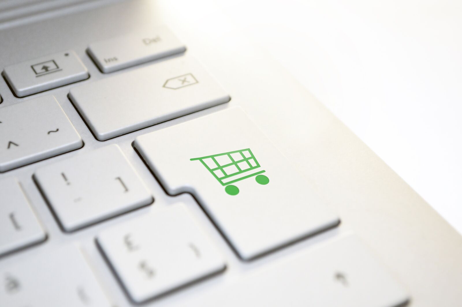 Nikon D3200 sample photo. Buy, shopping cart, keyboard photography