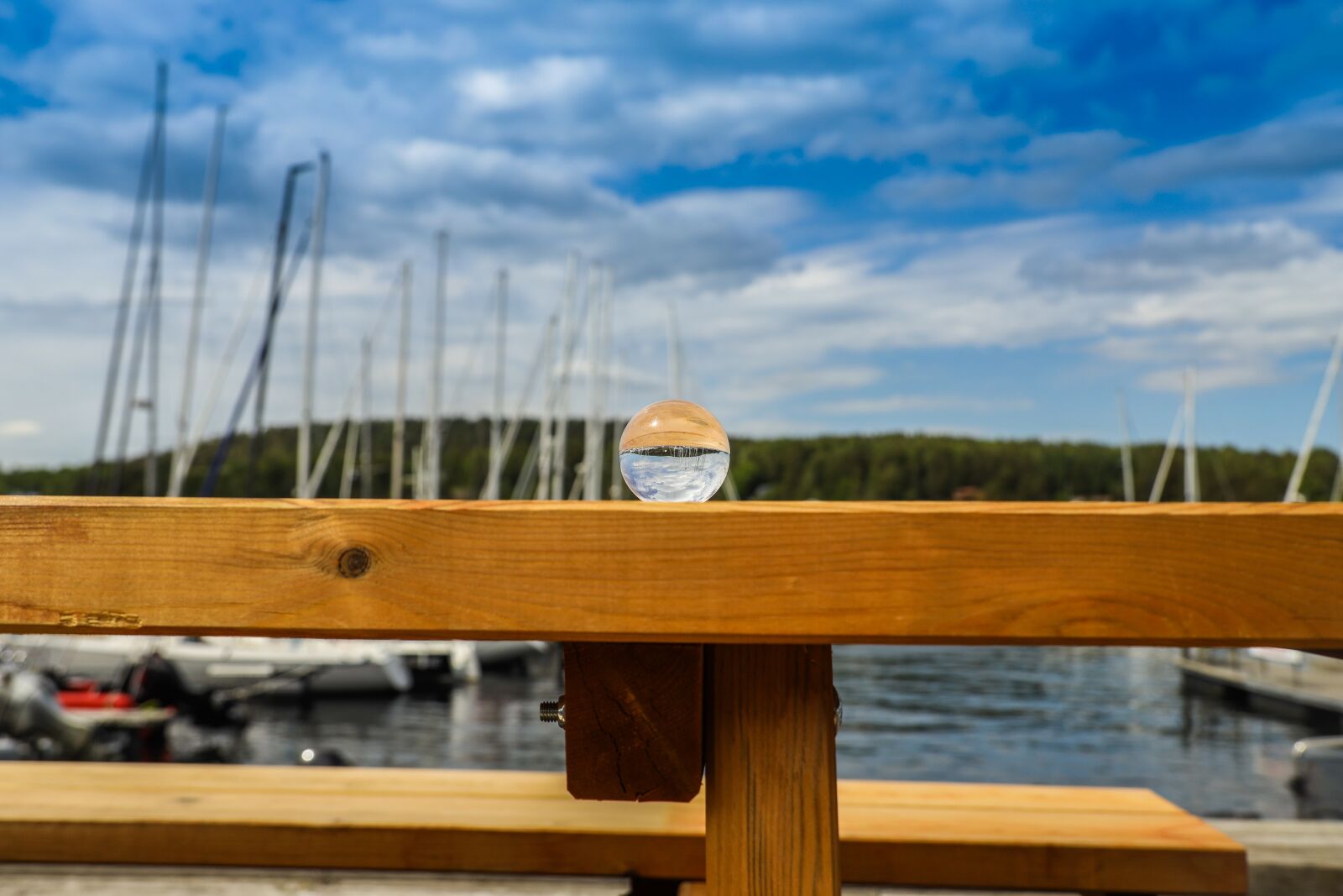 Canon RF 24-240mm F4-6.3 IS USM sample photo. Marble, reflection, harbor photography