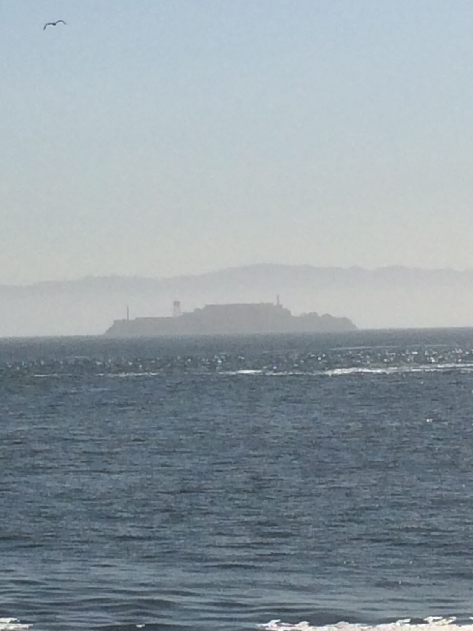iPhone 5s back camera 4.15mm f/2.2 sample photo. Alcatraz, san francisco, ocean photography