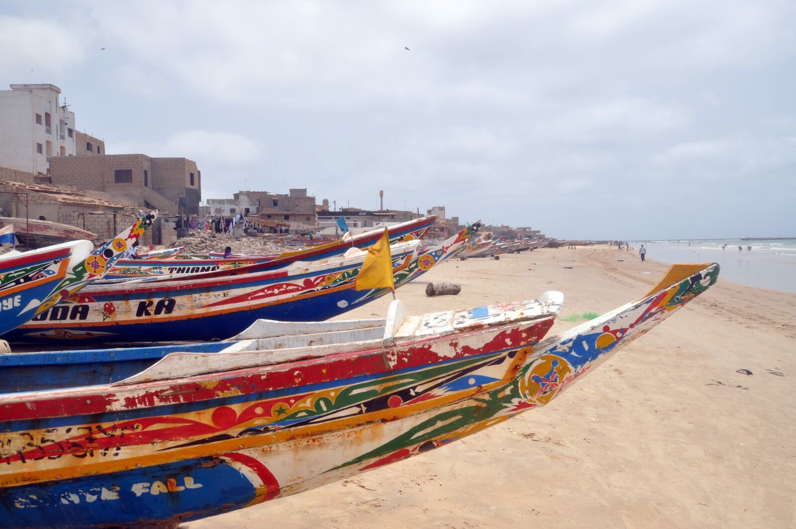 Nikon D5000 sample photo. Dakar, senegal, horizon photography