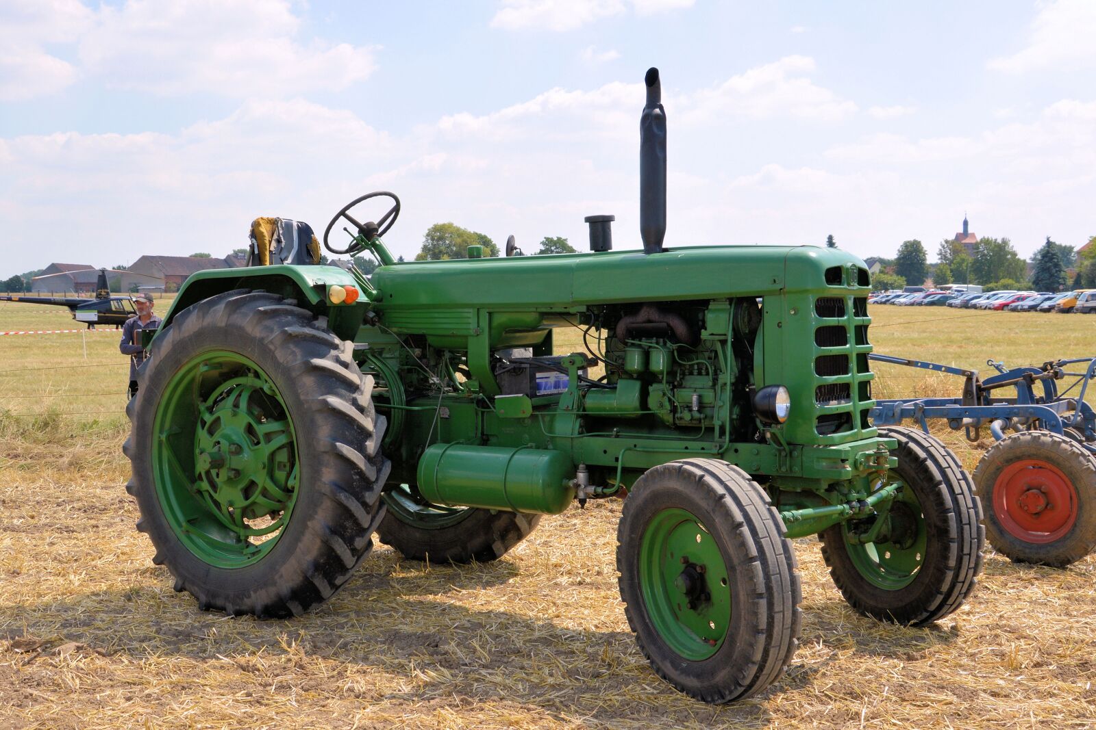 Nikon D3200 sample photo. Tractor, historically, agricultural machine photography