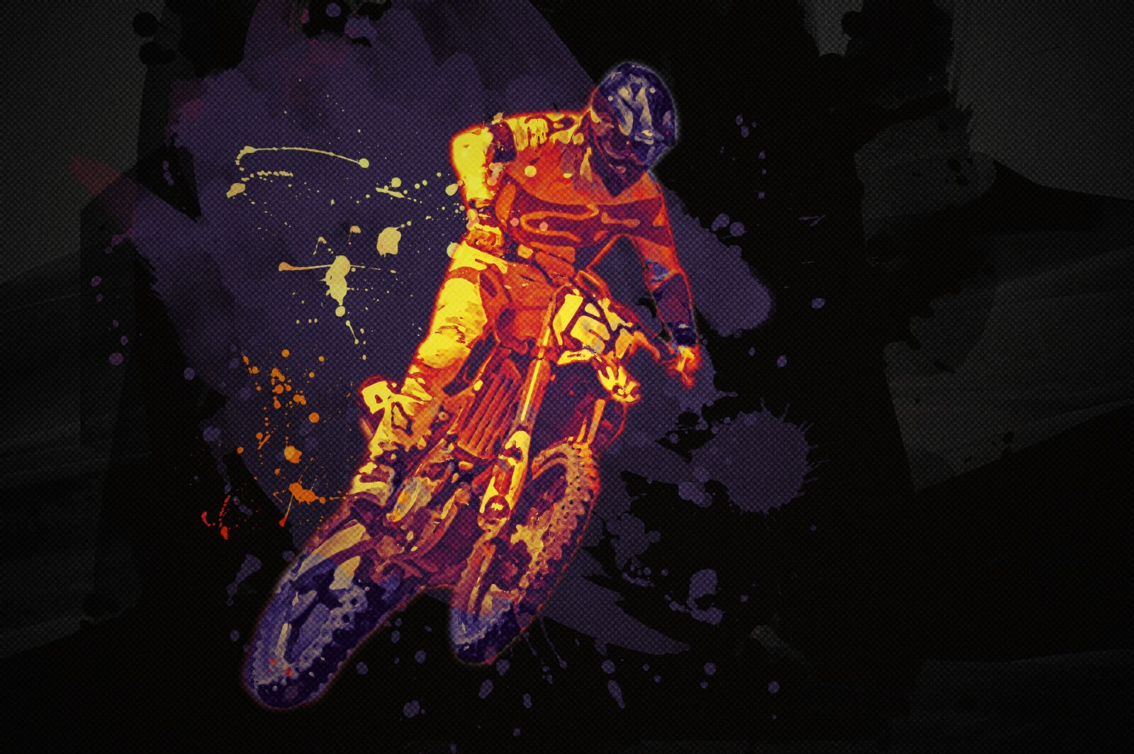 Nikon D40 sample photo. Motocross, desert, motorcycle photography