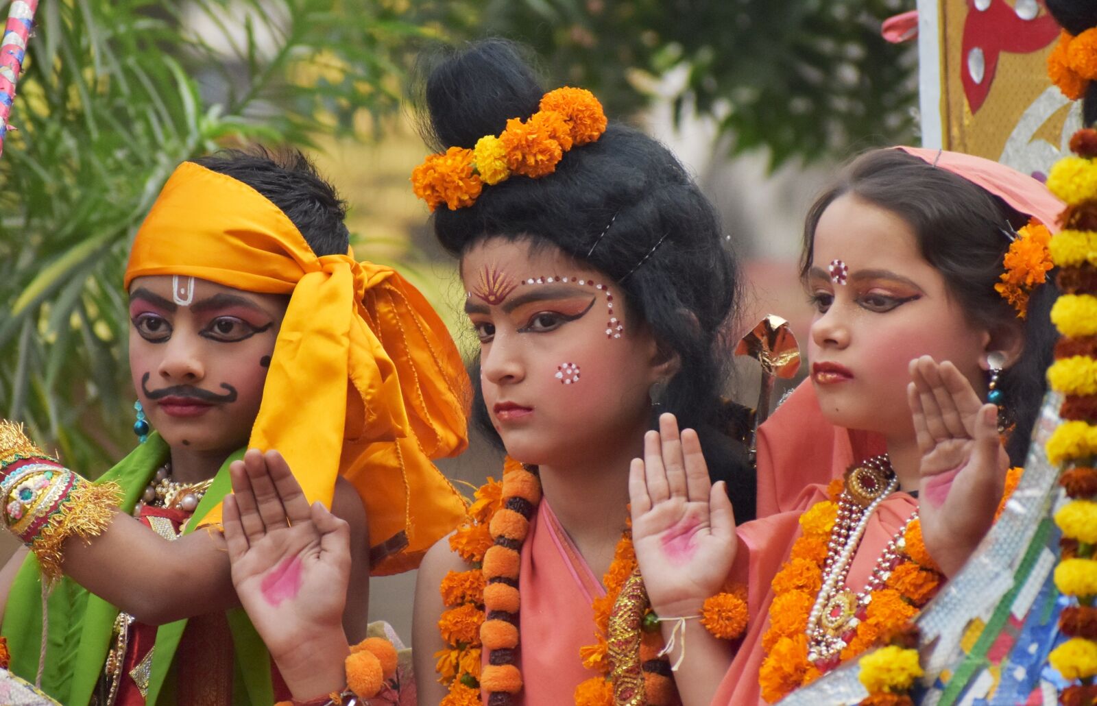 Nikon D5600 sample photo. Kids, costume, ramleela photography